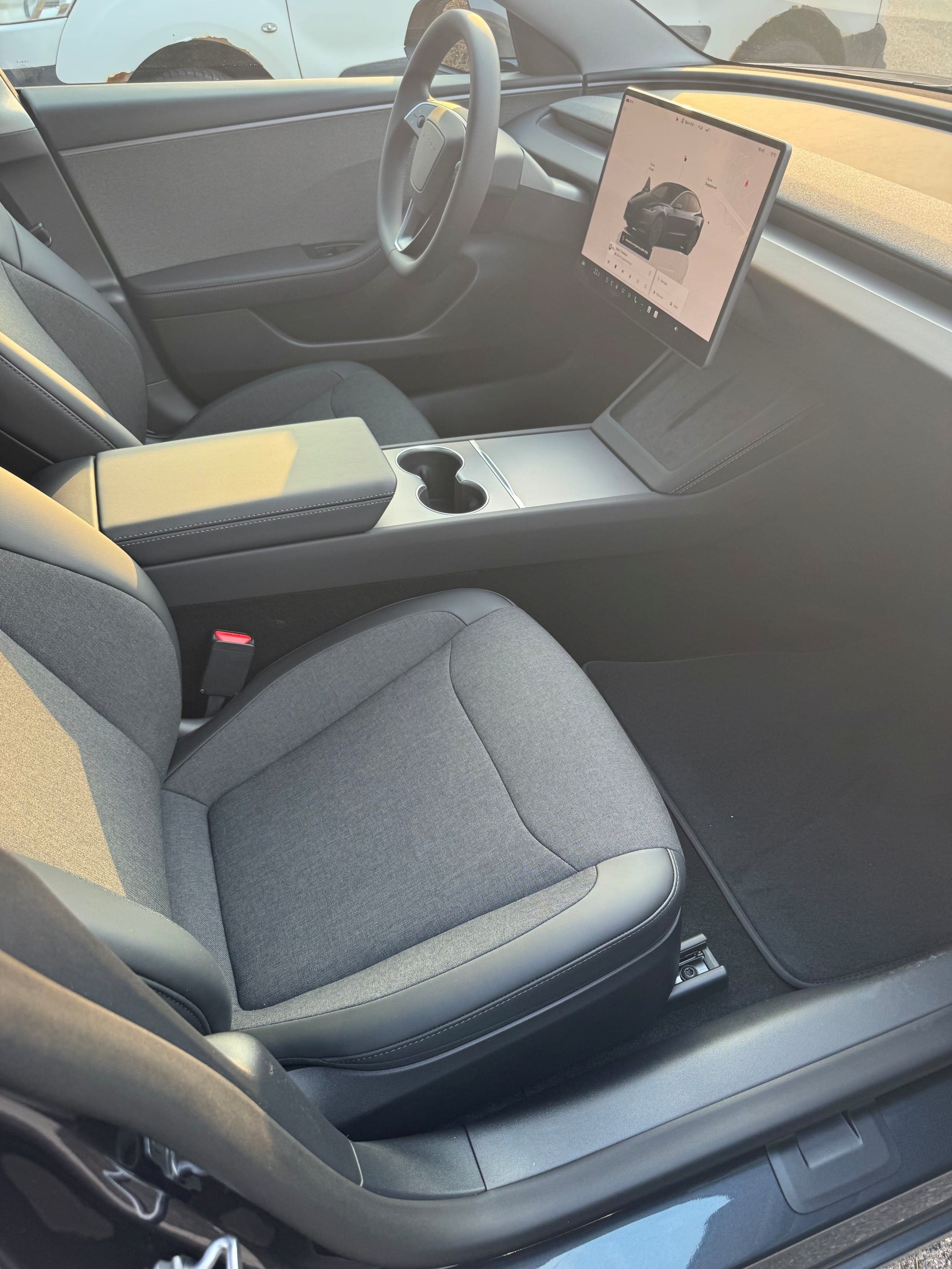 Tesla Model 3 med Ryggekamera