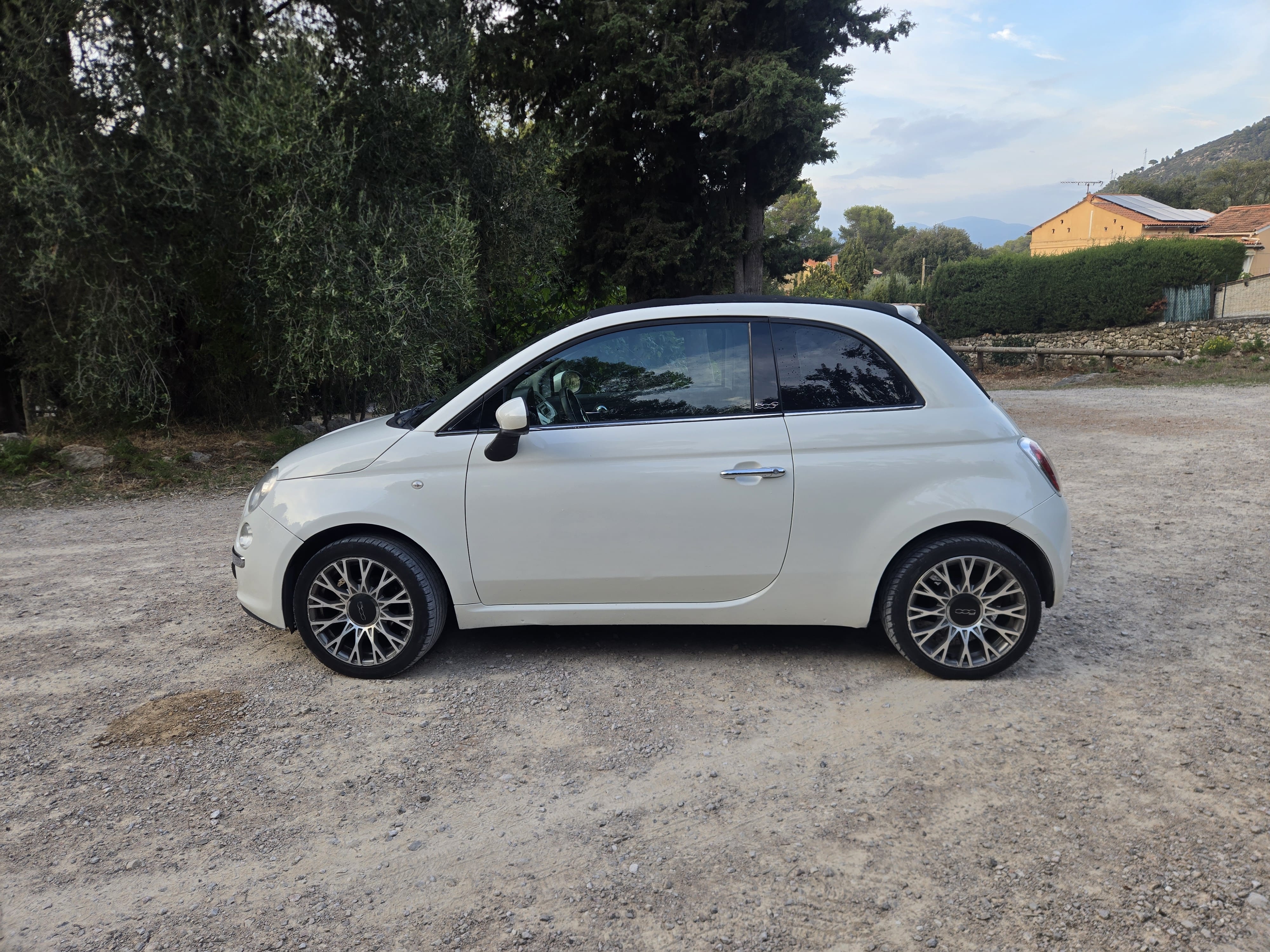 Fiat 500 C avec Climatisation