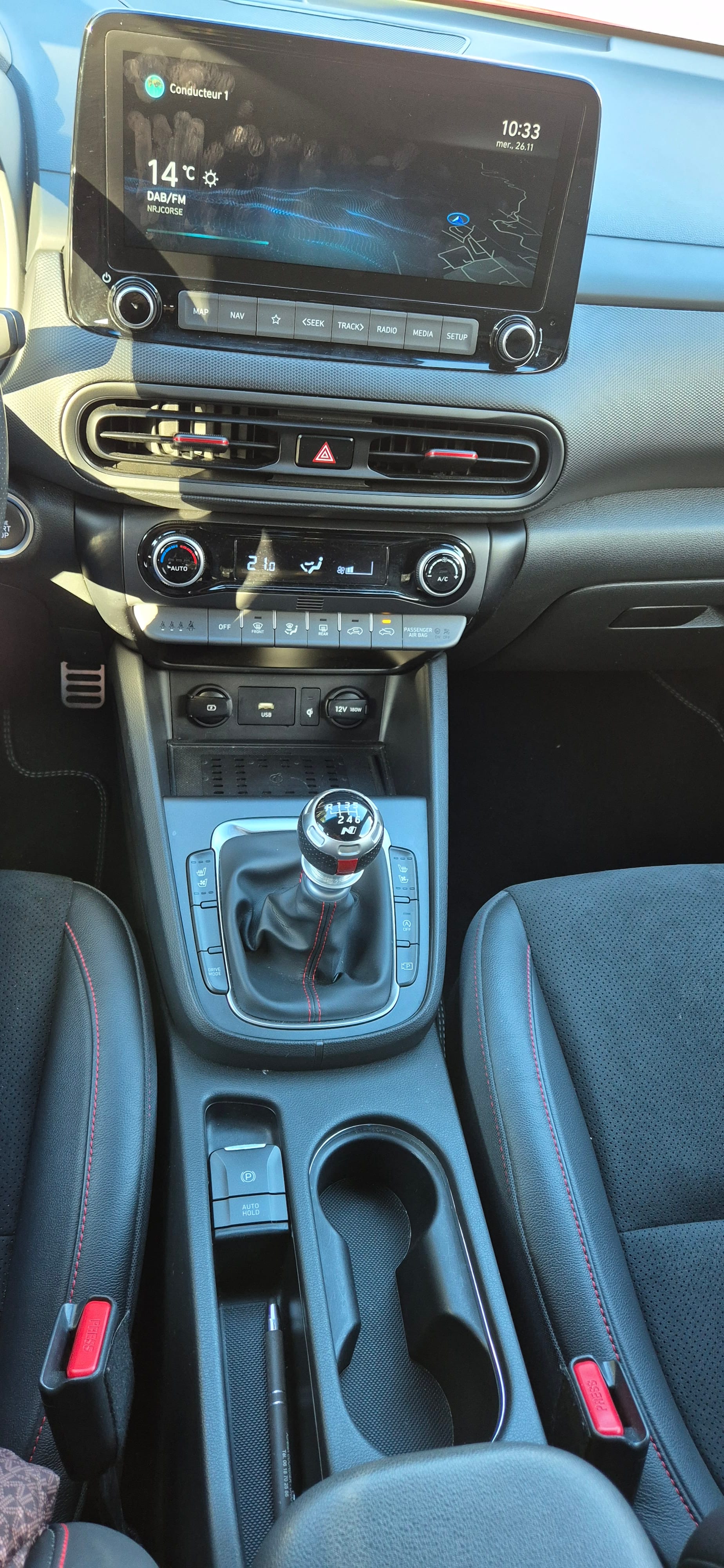 Hyundai Kona avec Régulateur de vitesse