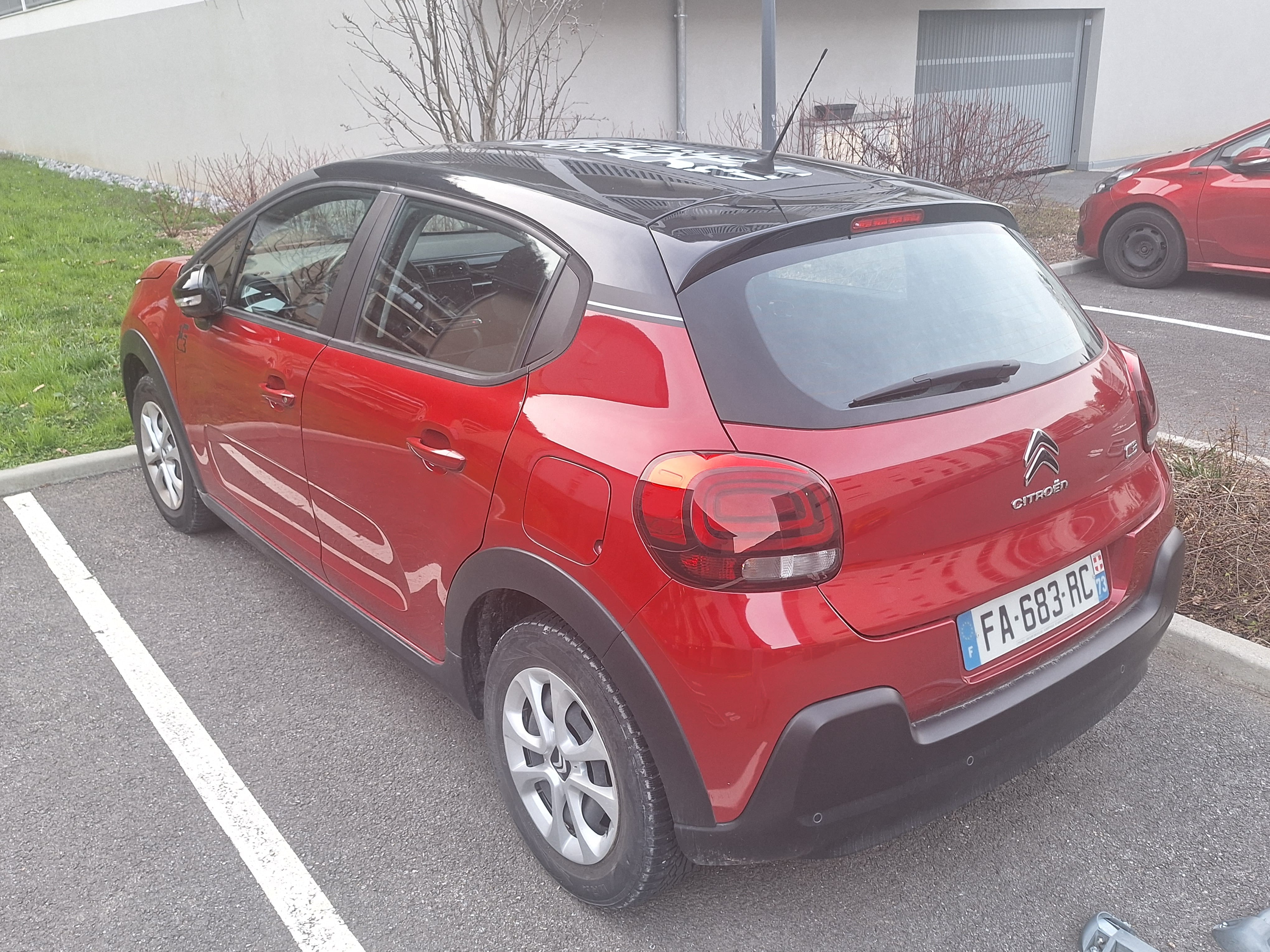 Citroen C3 avec Pneus neige