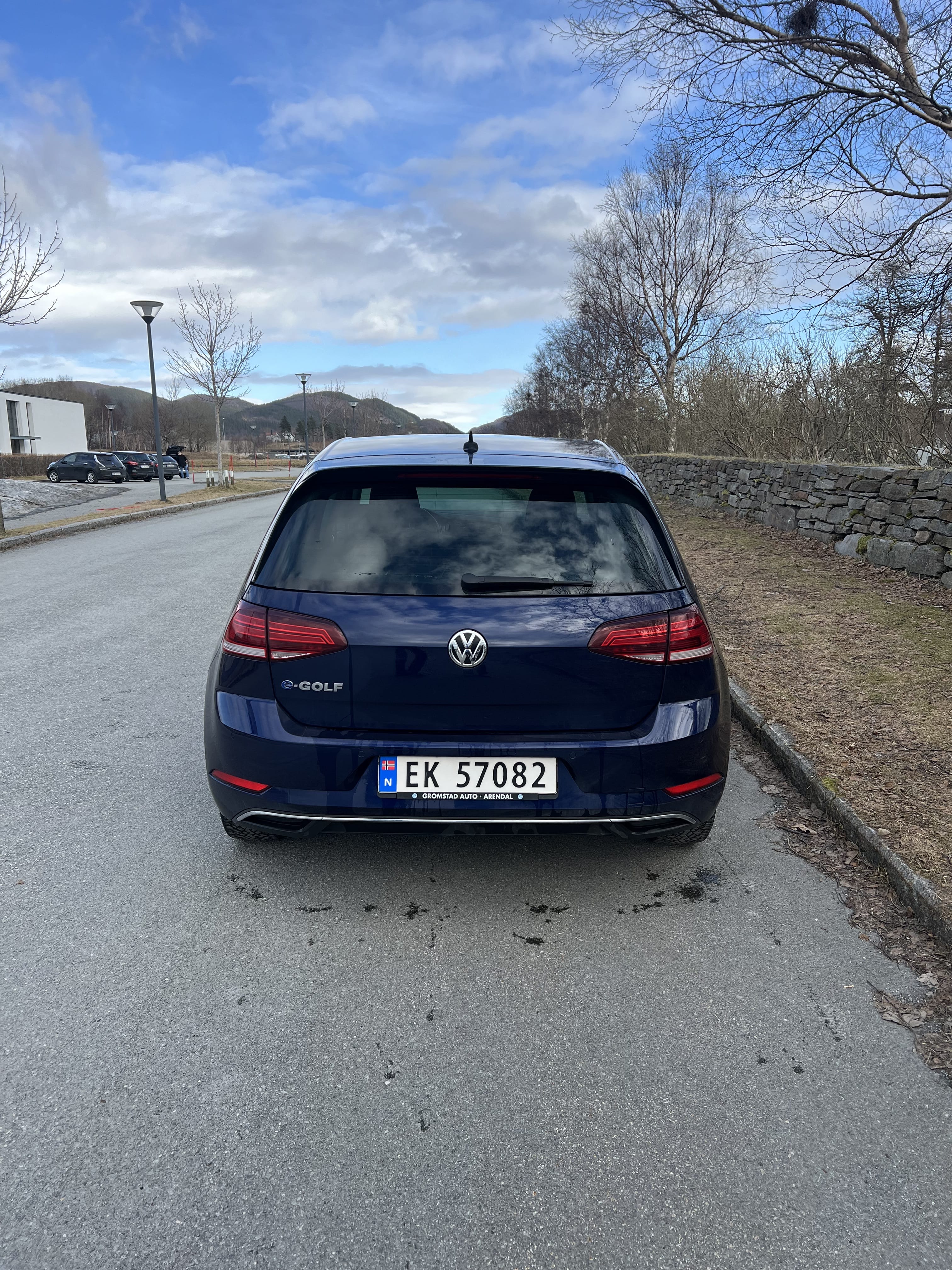 Volkswagen e-Golf med Ryggekamera