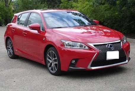 Lexus CT 200h F Sport, 2016, Essence 98 / Électrique (hybride), automatique