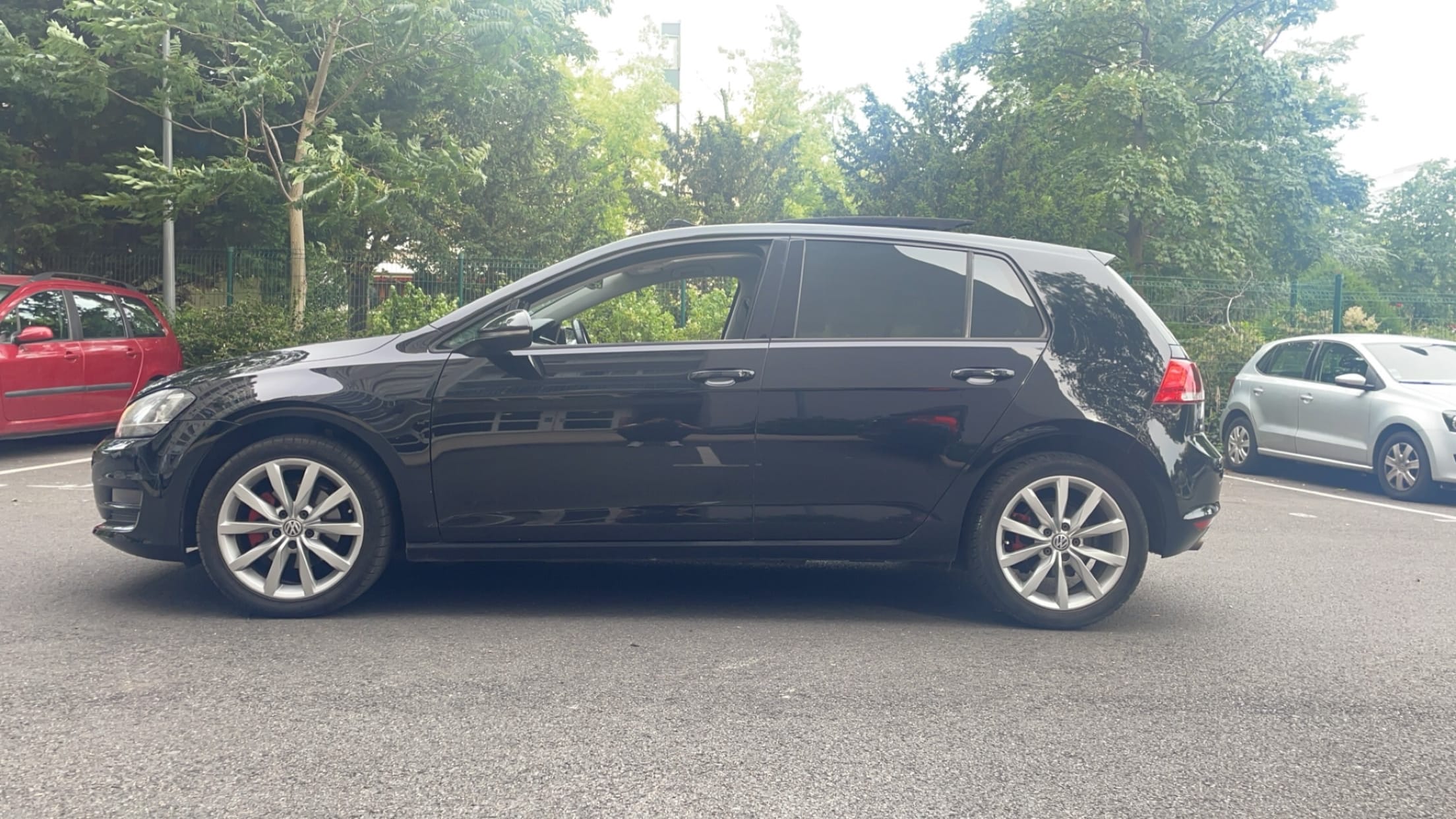 Volkswagen Golf avec GPS