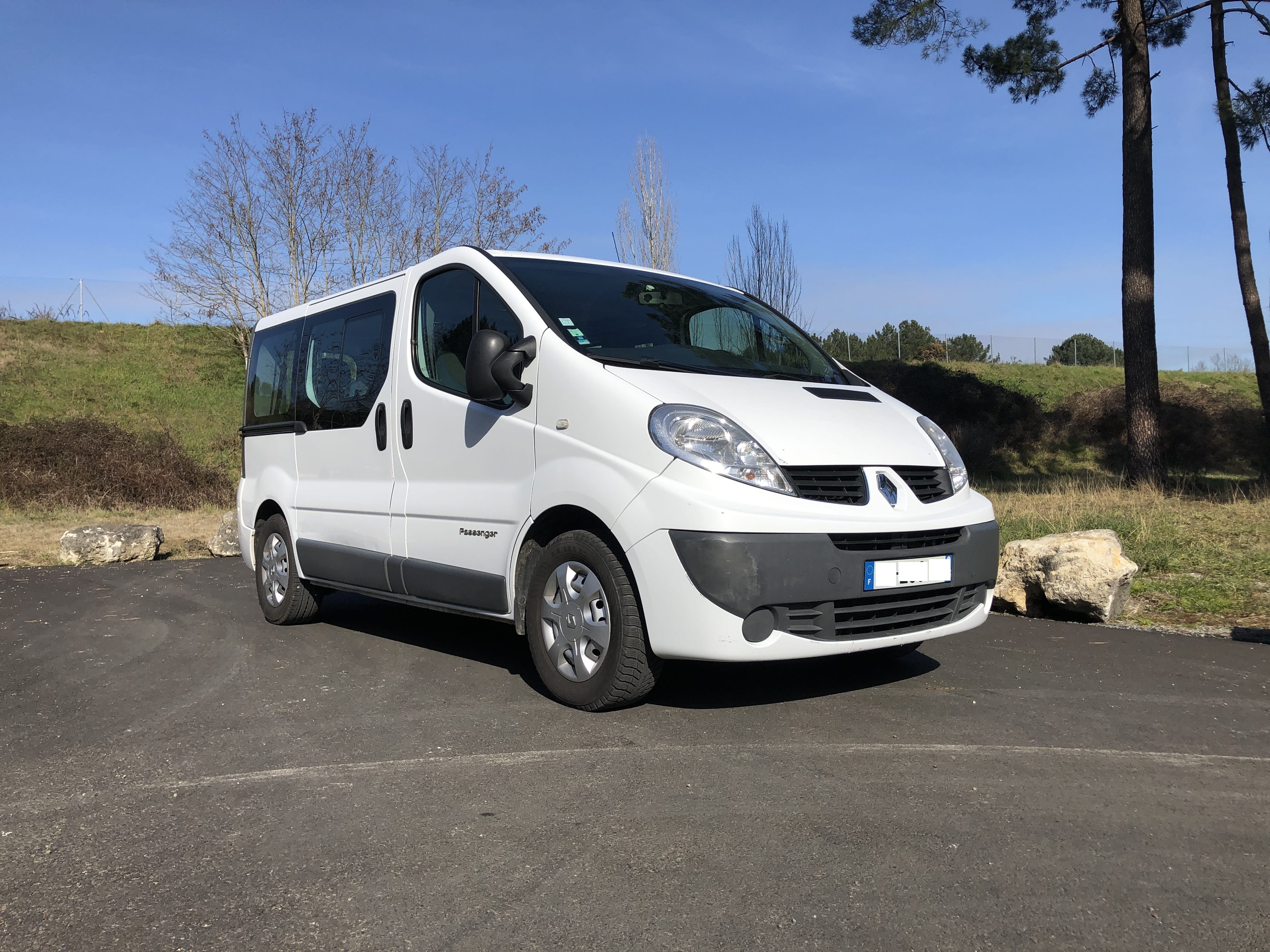 Renault Trafic Passenger  9 Places / Pessac & Aéroport de Bordeaux (réf DC267), 2014, Diesel, 9 places et plus