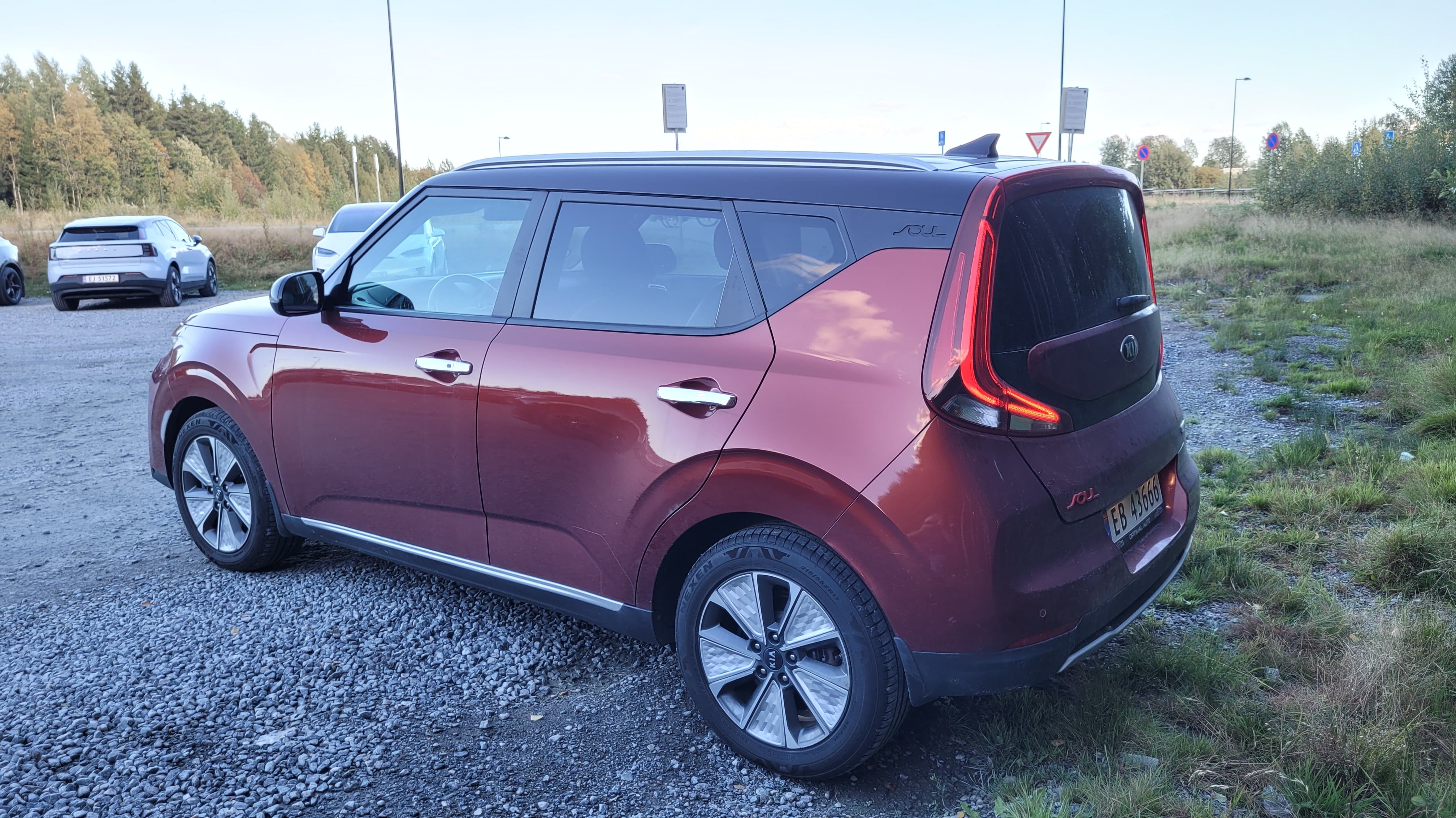 Kia E-Soul med Ryggekamera