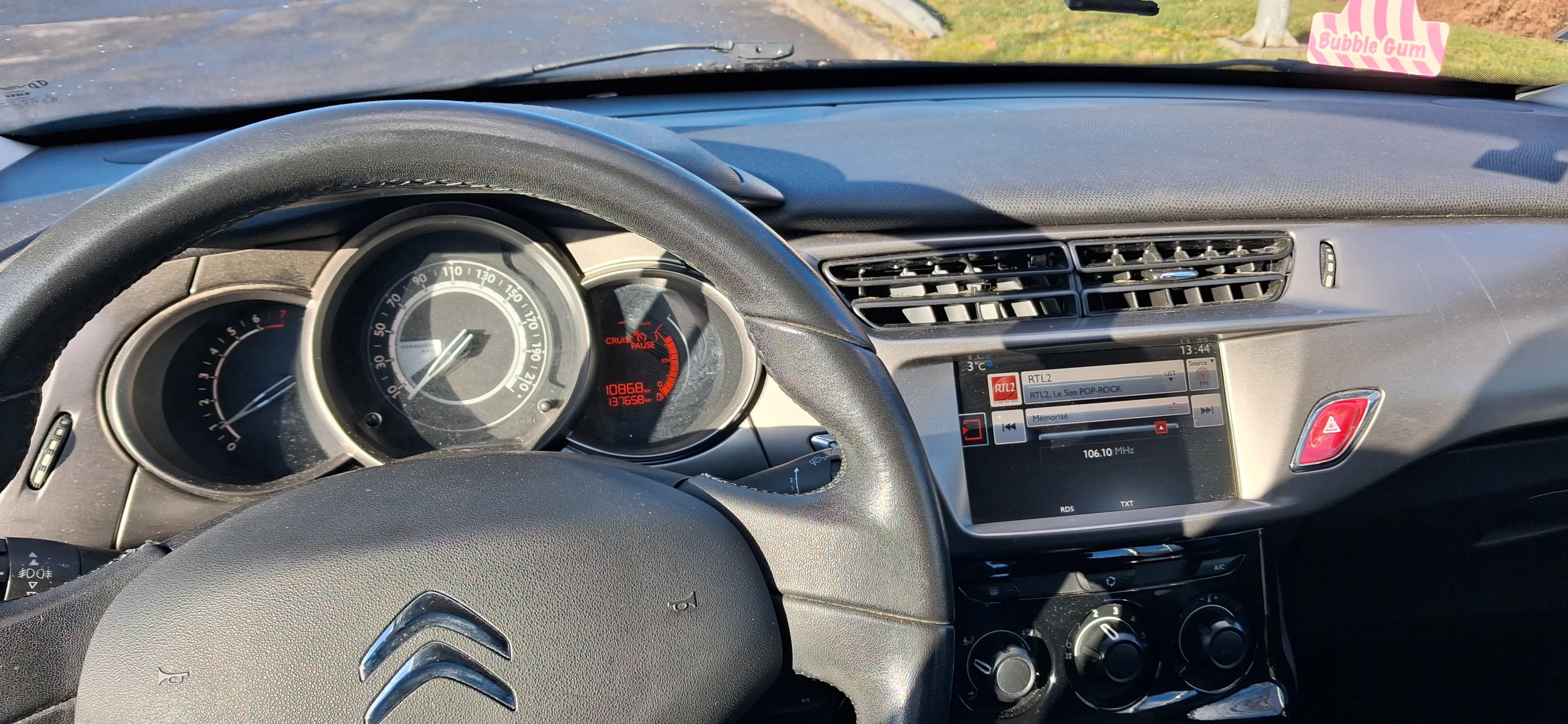 Citroen C3 avec Audio Bluetooth