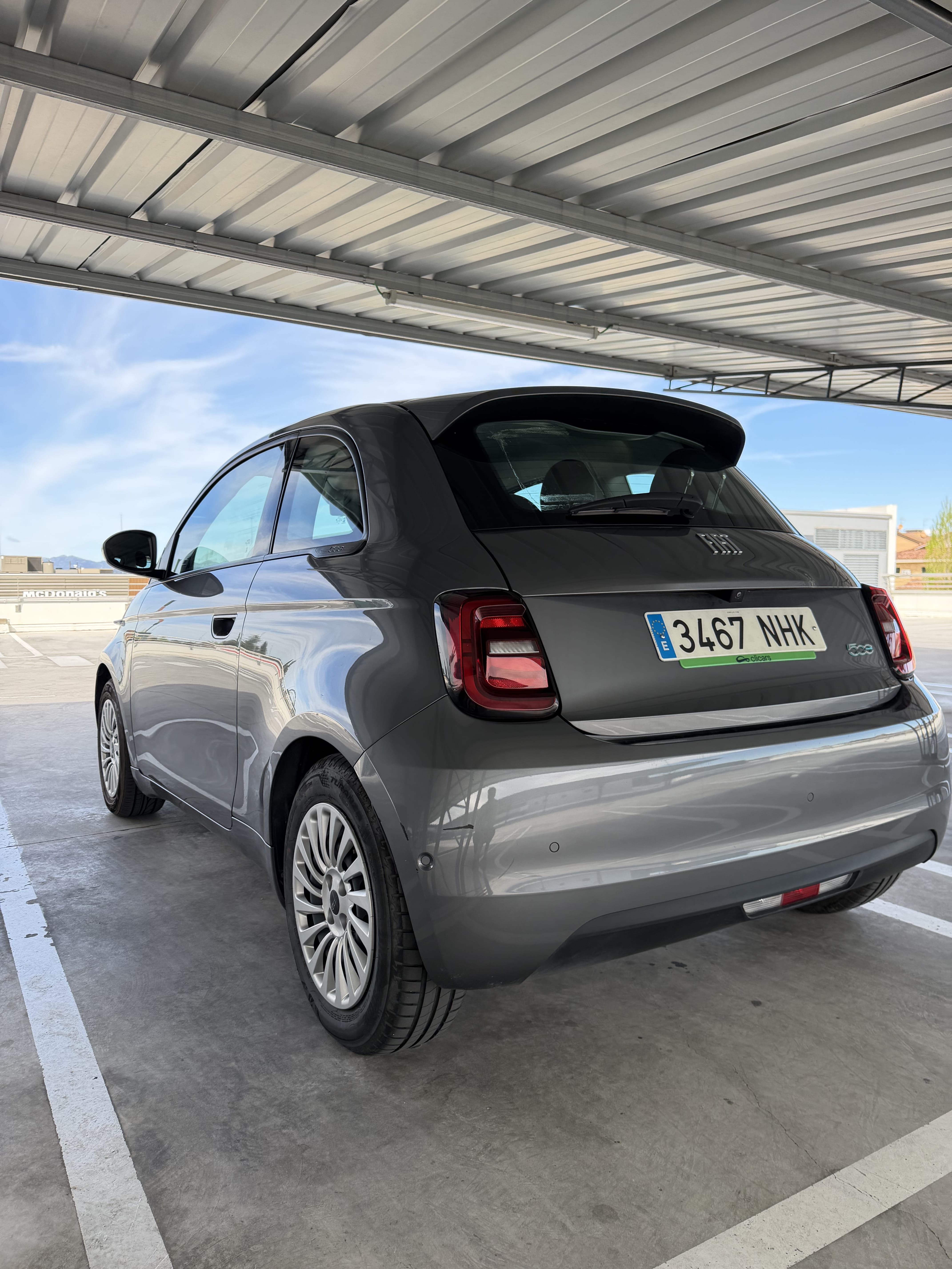 Fiat 500e con Cámara de marcha atrás