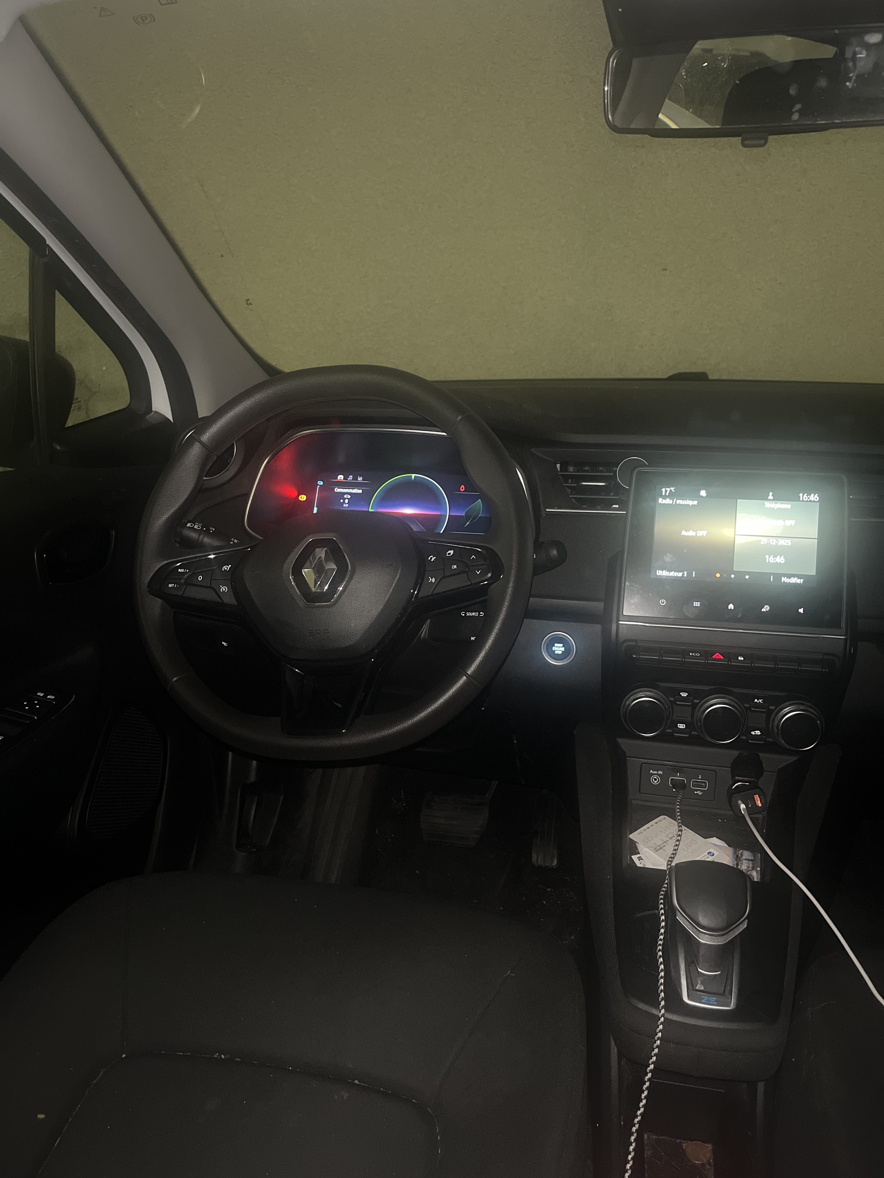 Renault ZOE avec GPS