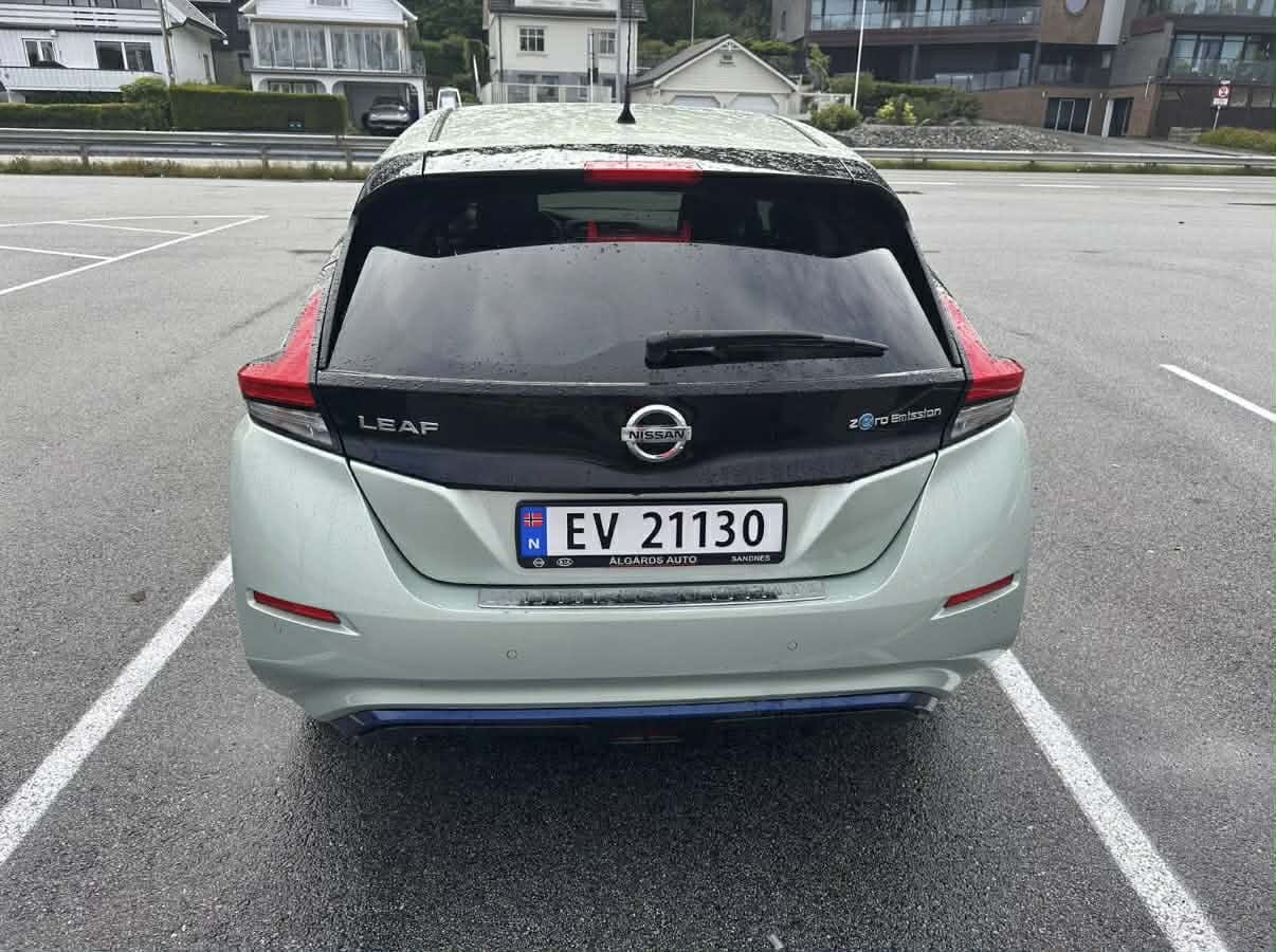 Nissan Leaf med Ryggekamera