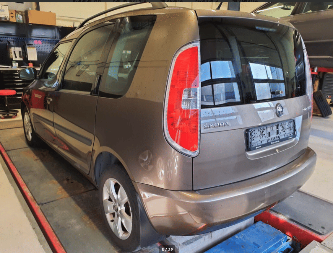 Skoda Roomster med Aircondition