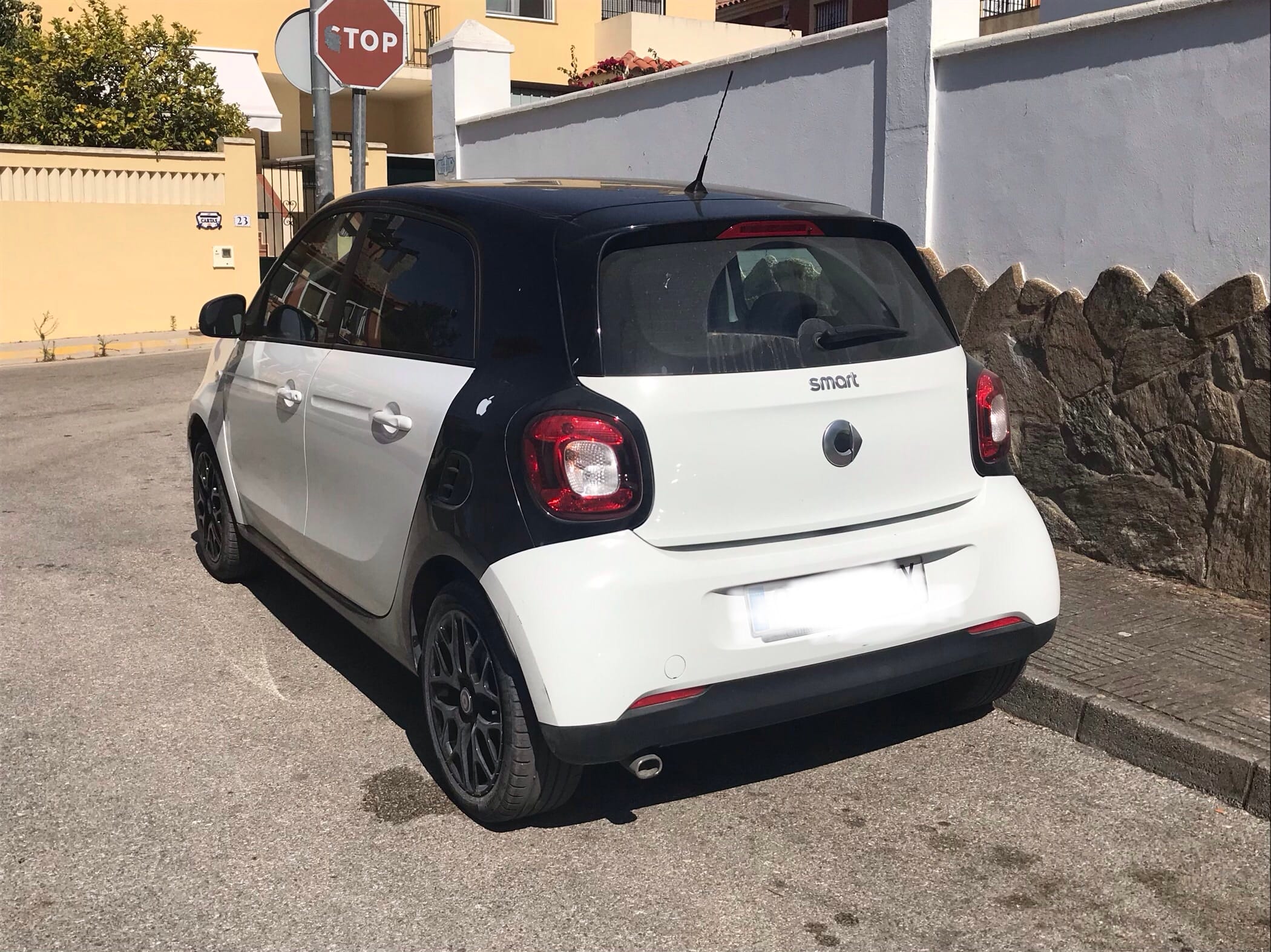 Smart Forfour con Control de velocidad
