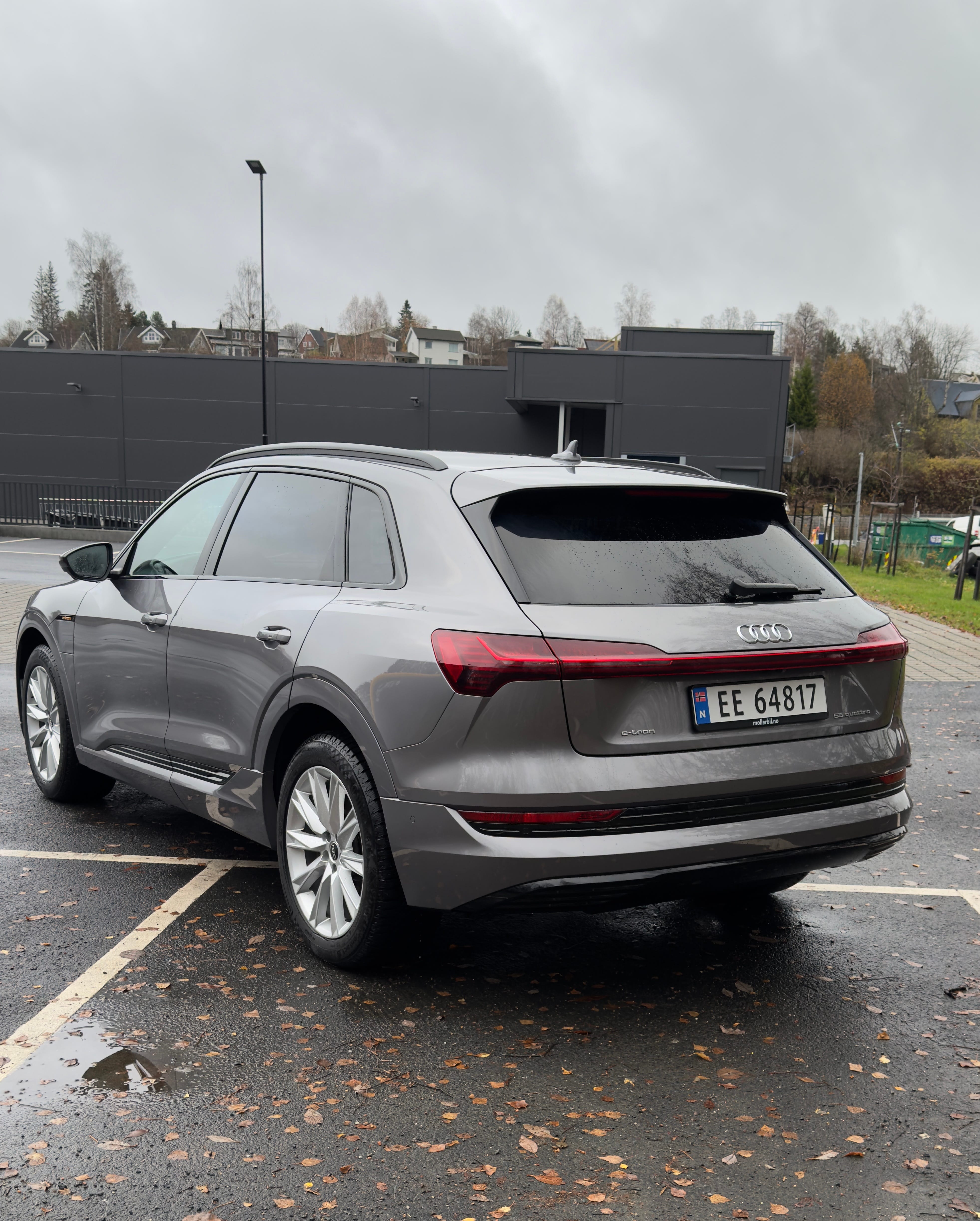 Audi e-tron med Ryggekamera
