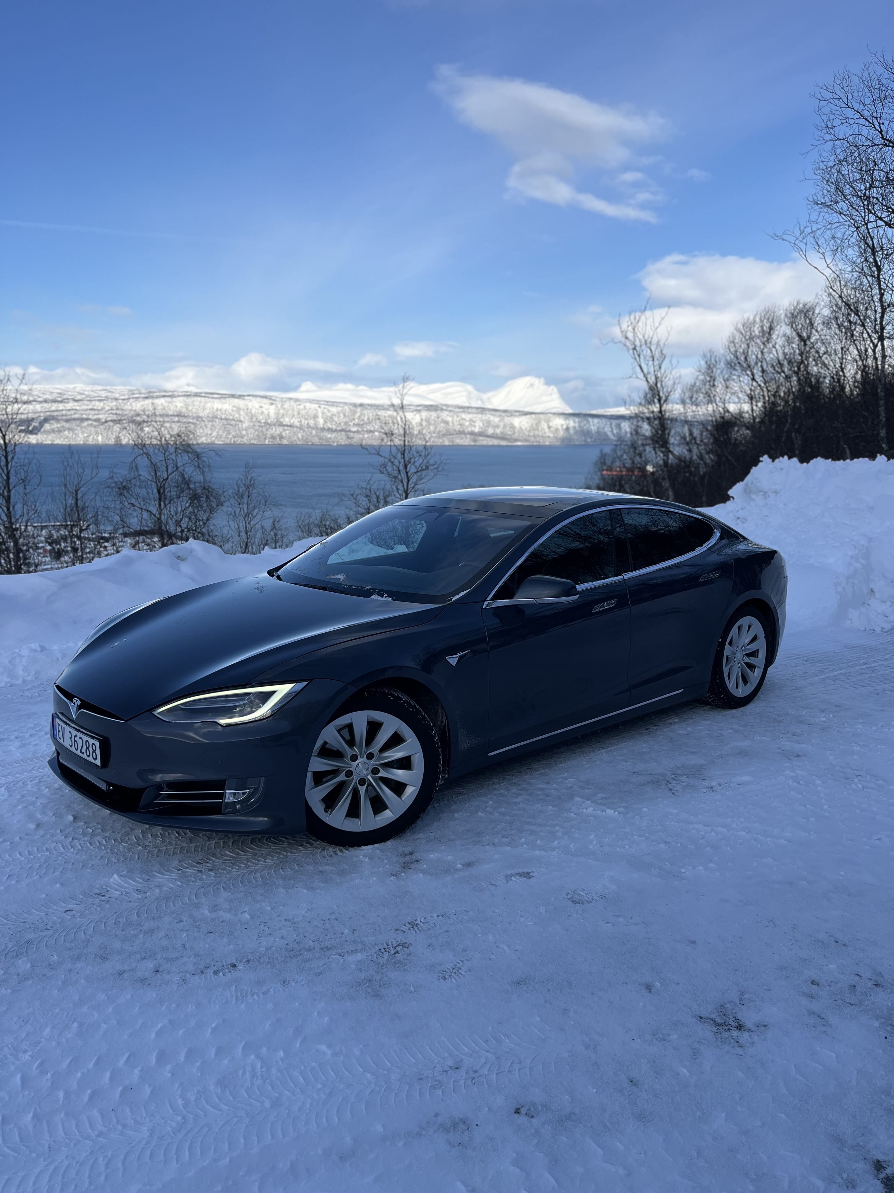 Tesla Model S 75D, 2018, Elektrisk, automatisk