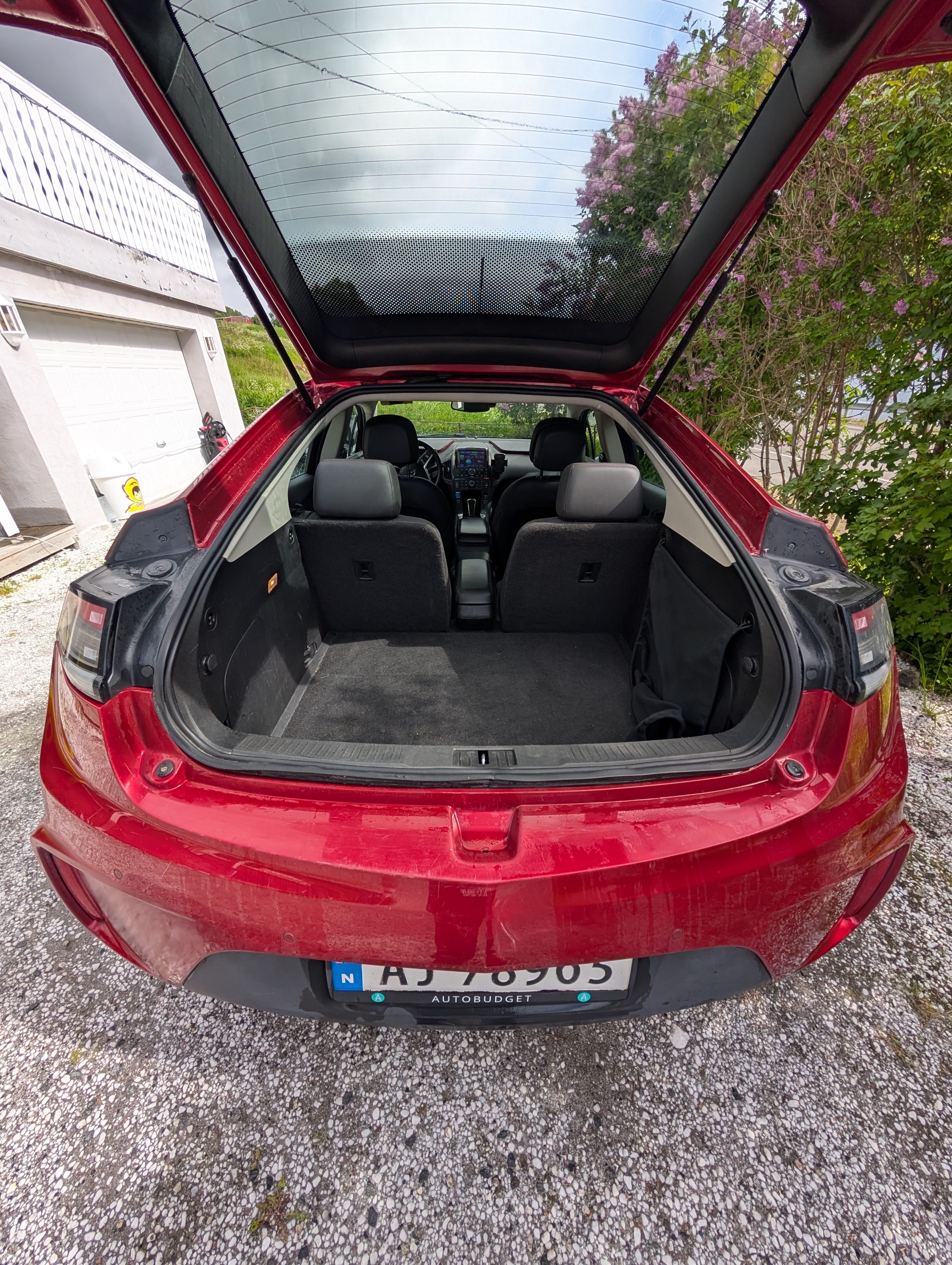 Opel Ampera med GPS
