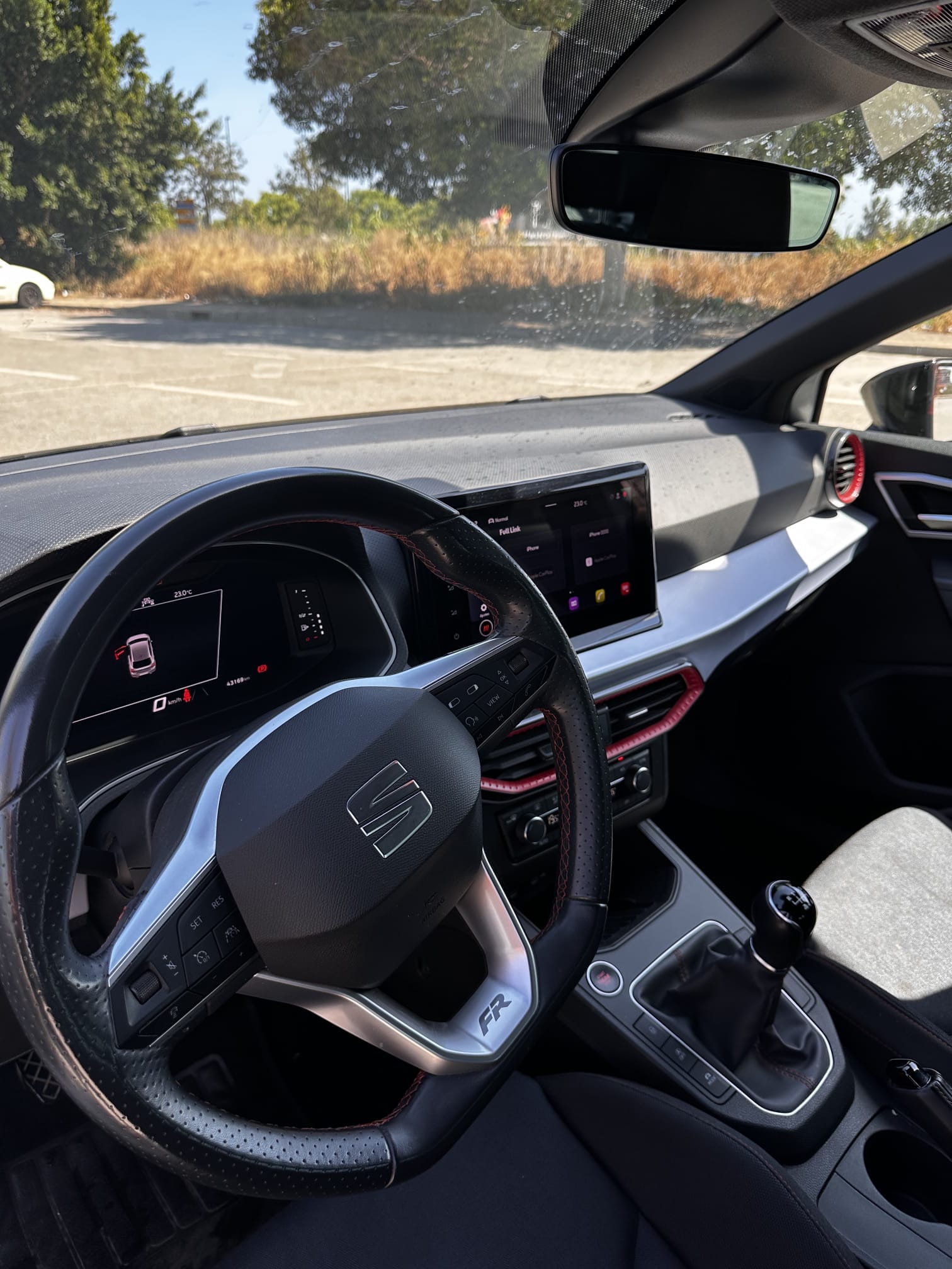 Seat Ibiza mit Rückfahrkamera