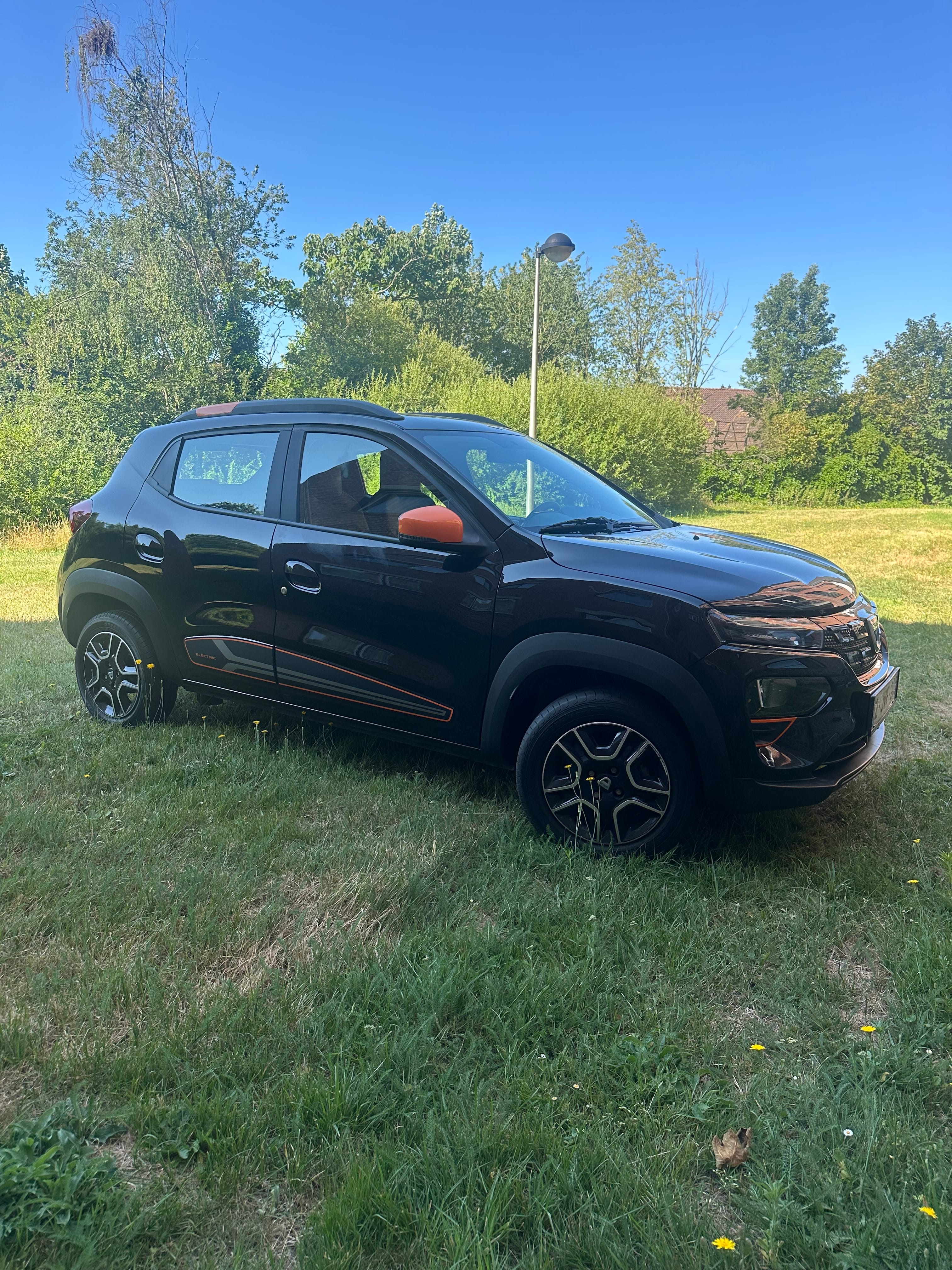 Dacia Spring met Bluetooth audio