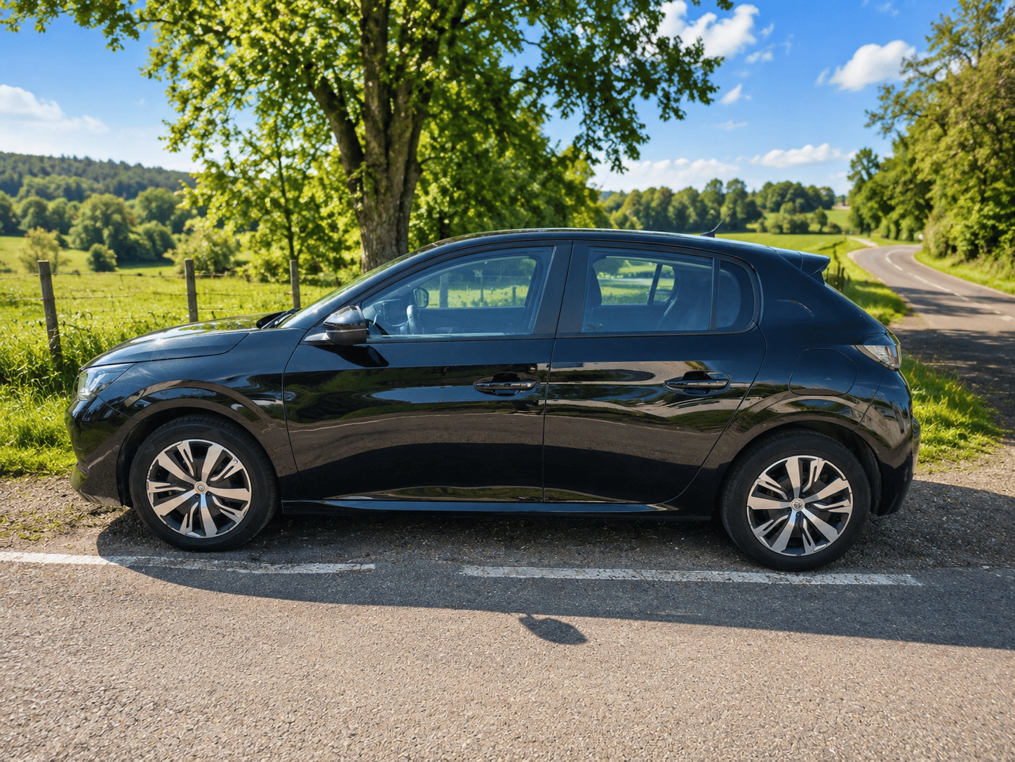 Peugeot 208 with Air conditioning
