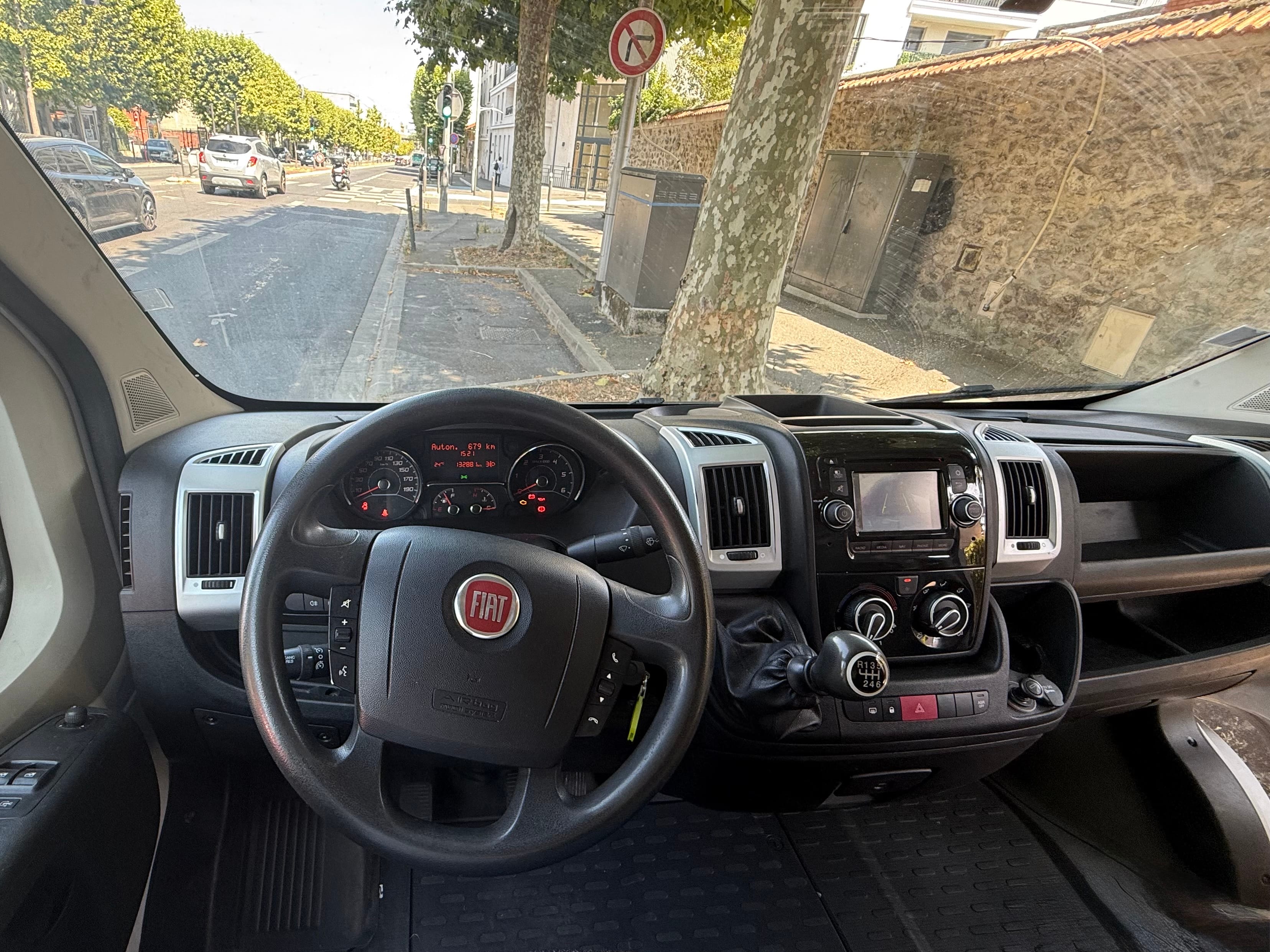 Fiat Ducato avec GPS