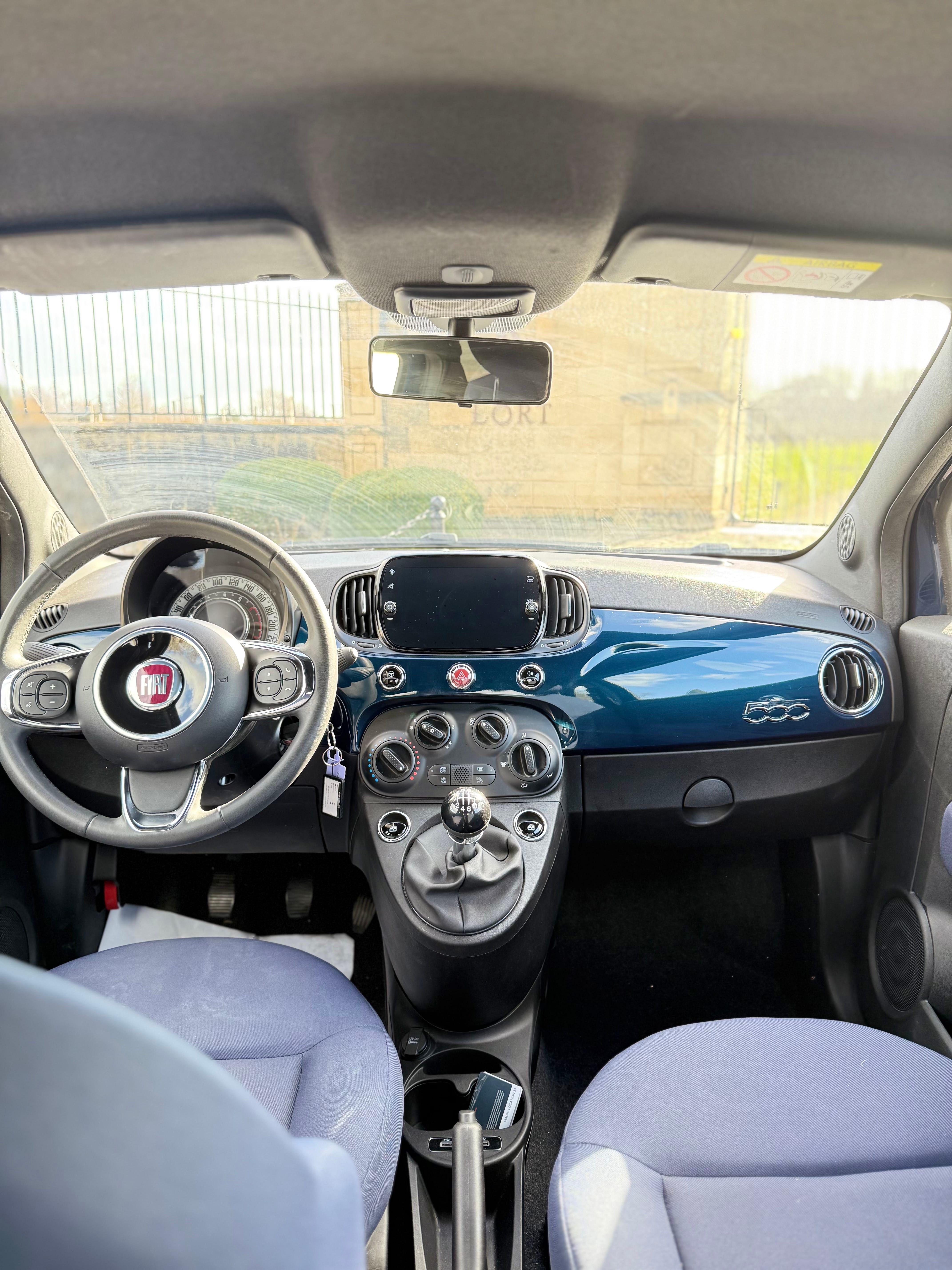 Fiat 500 avec Régulateur de vitesse