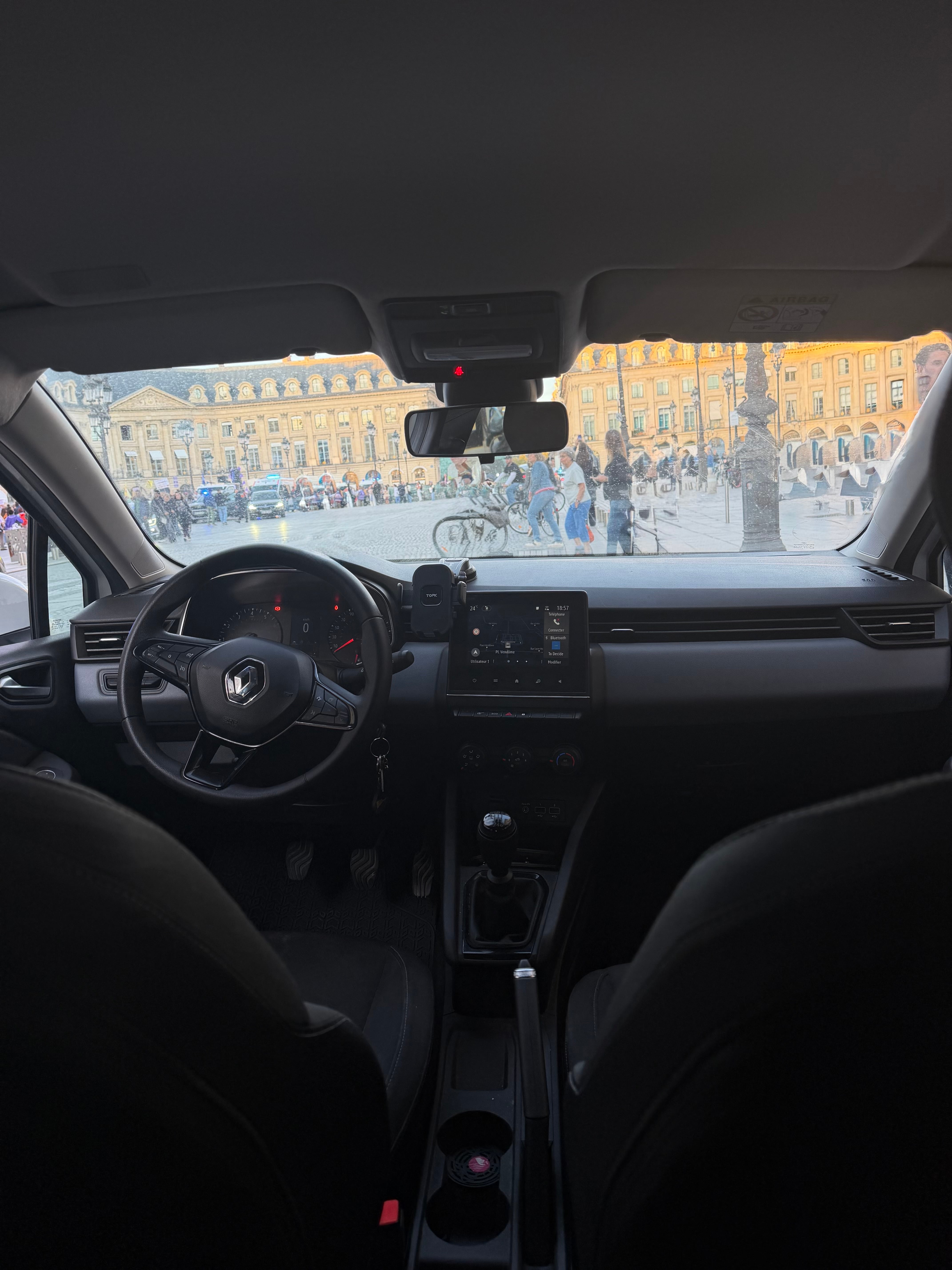 Renault Clio avec GPS