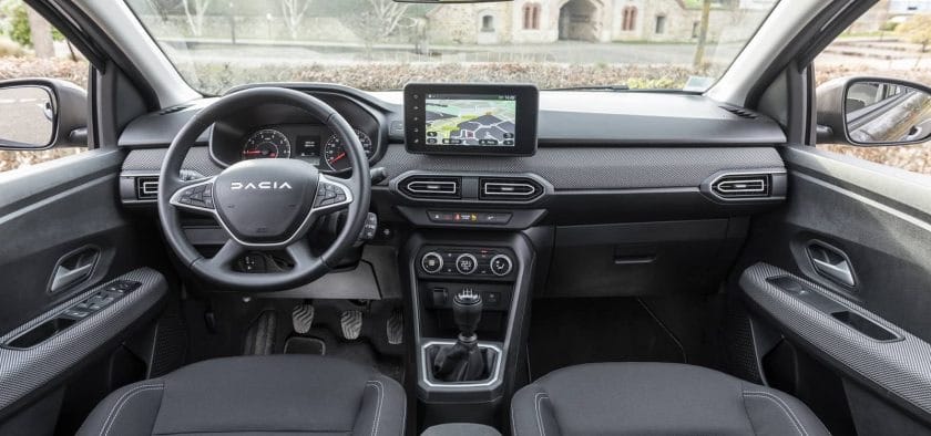 Dacia Sandero met Audio- / iPod-ingang