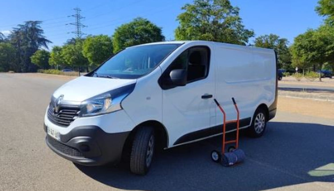 Renault Trafic avec diable, 2017, Diesel