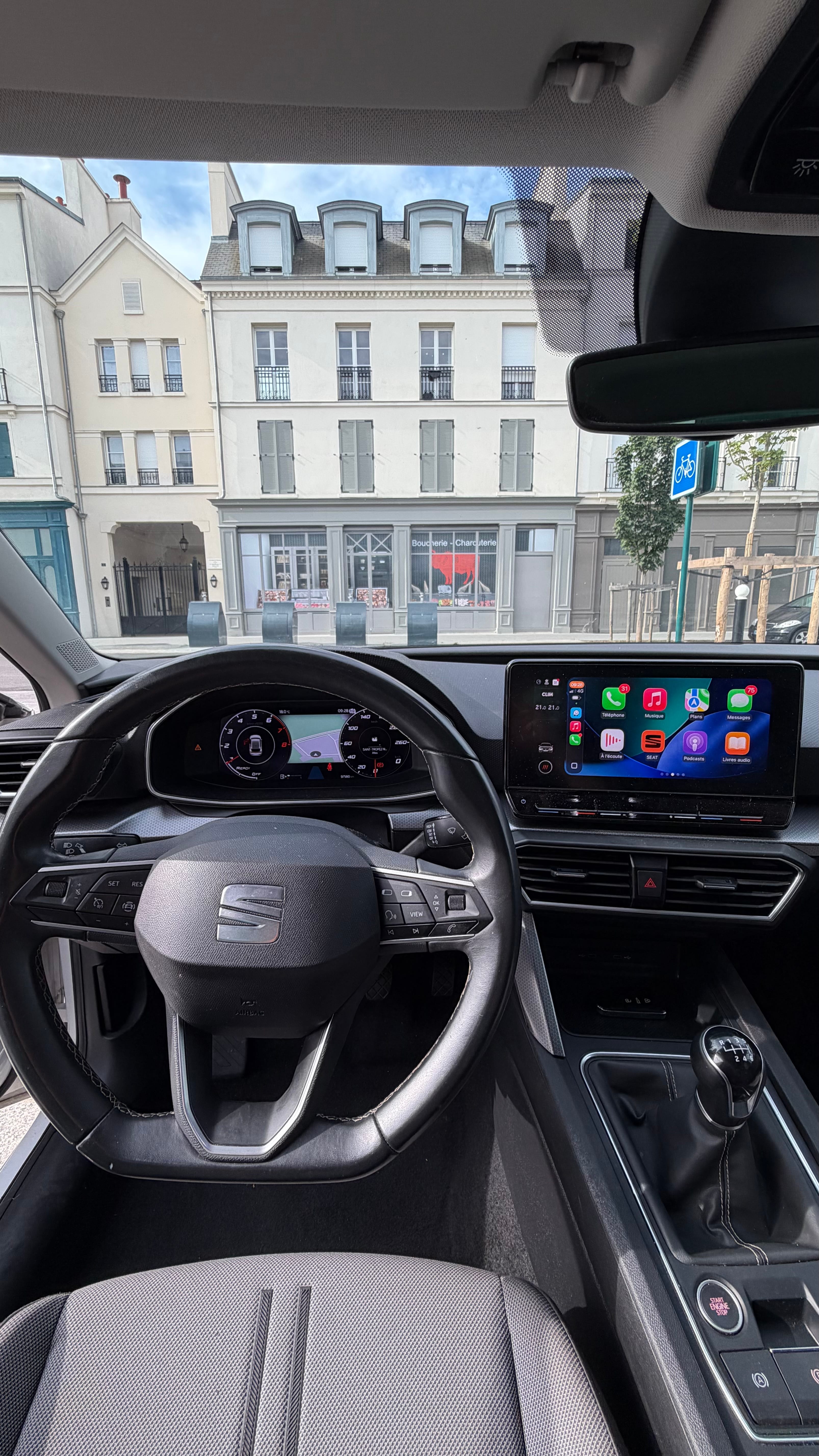 Seat Leon avec GPS