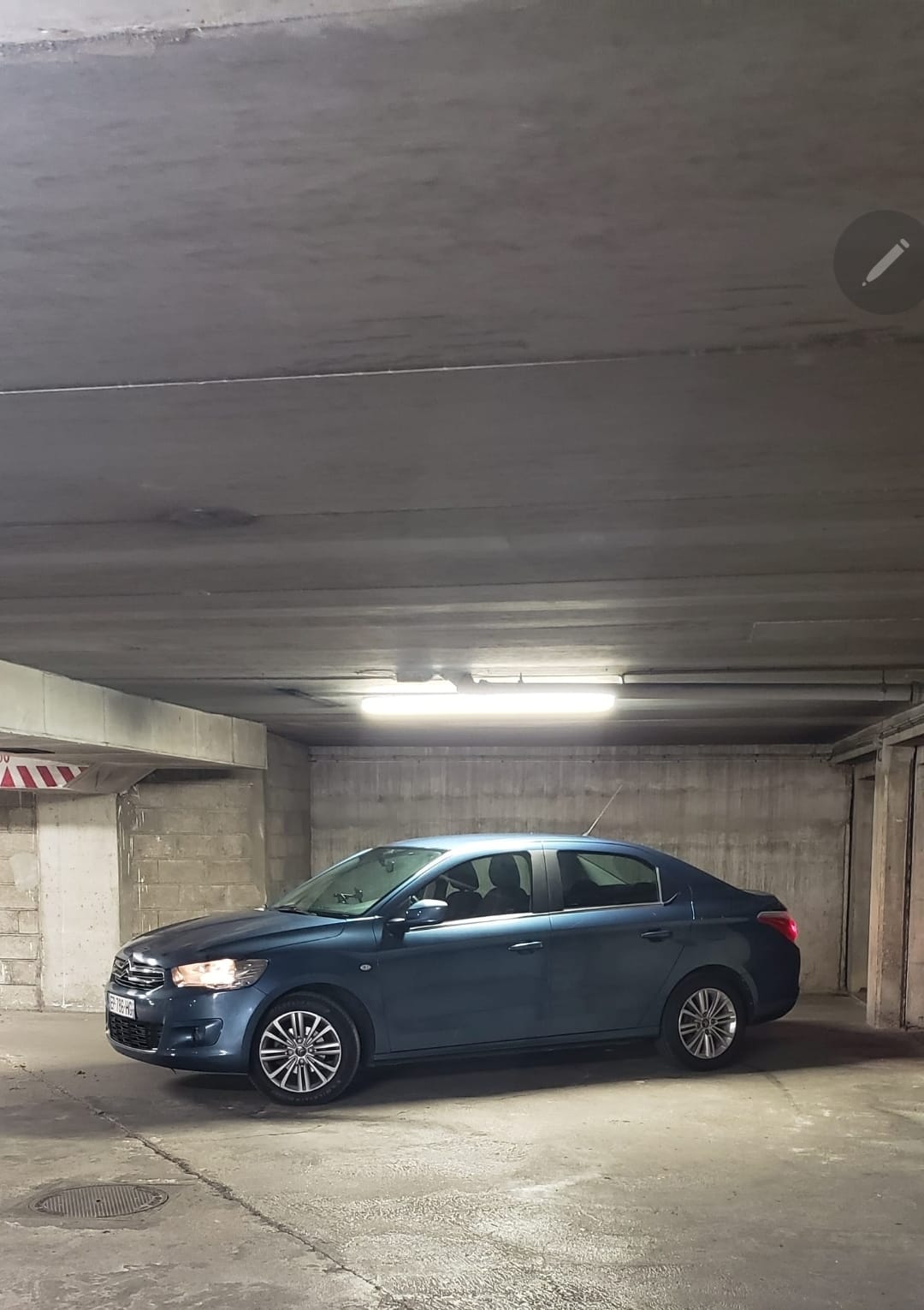 Citroen C-Elysée avec Audio Bluetooth
