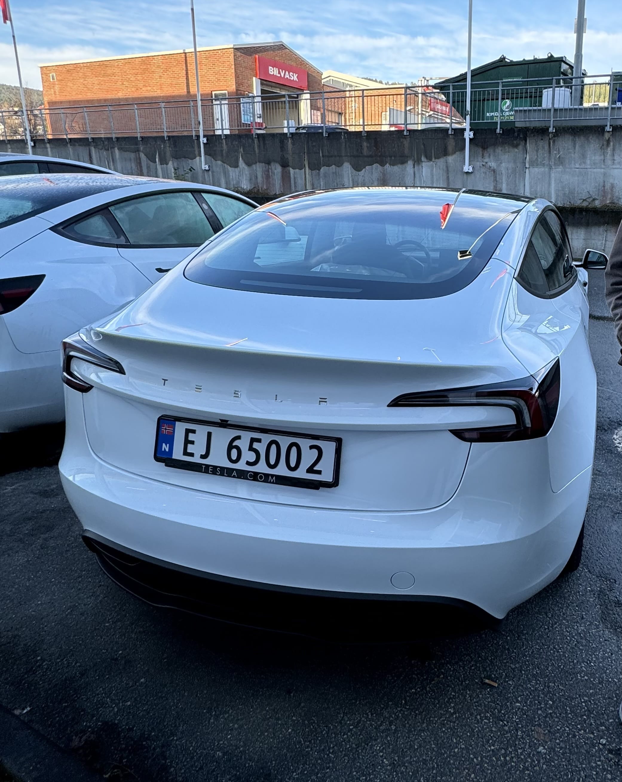 Tesla Model 3 with GPS
