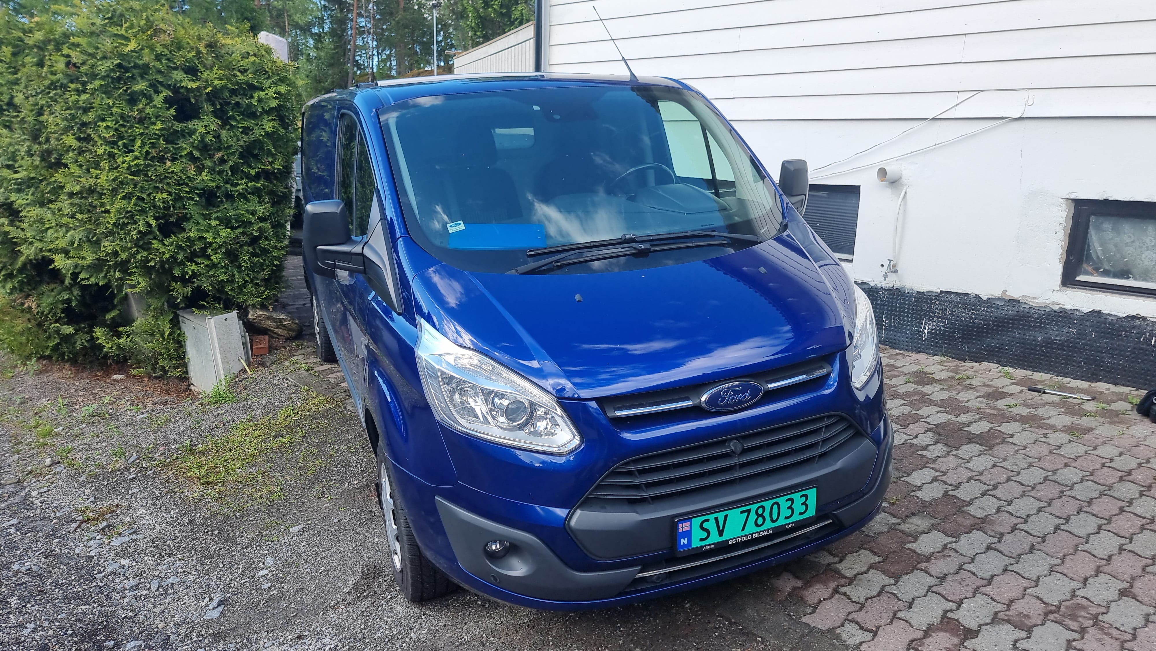 Ford Transit Custom Varebil Cruise control 2.0tdci 131hp 2650kg krok, 2016, Diesel