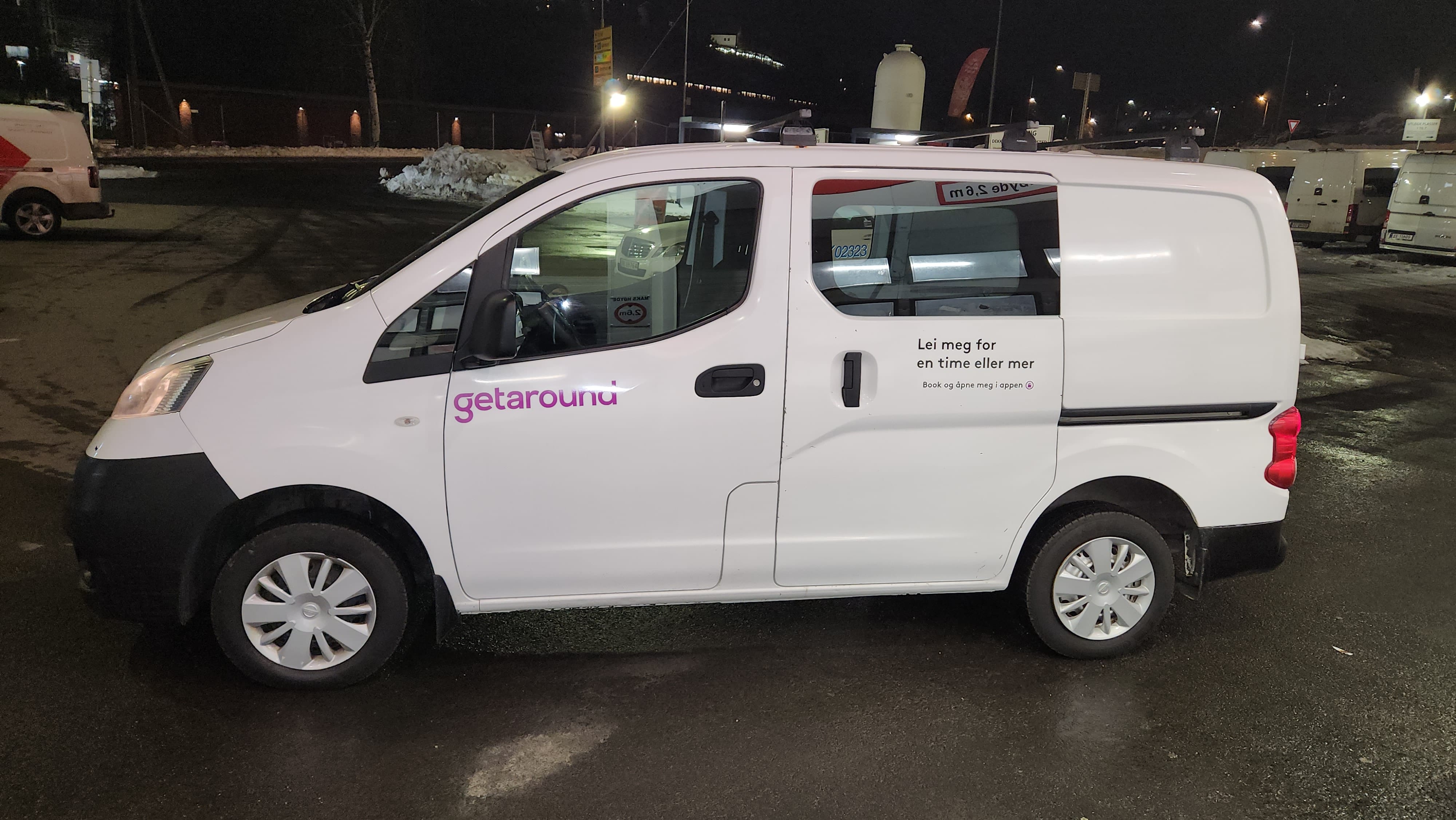 Nissan NV200 1,5 DCi, m/Takstativ, Manuell Gir med GPS