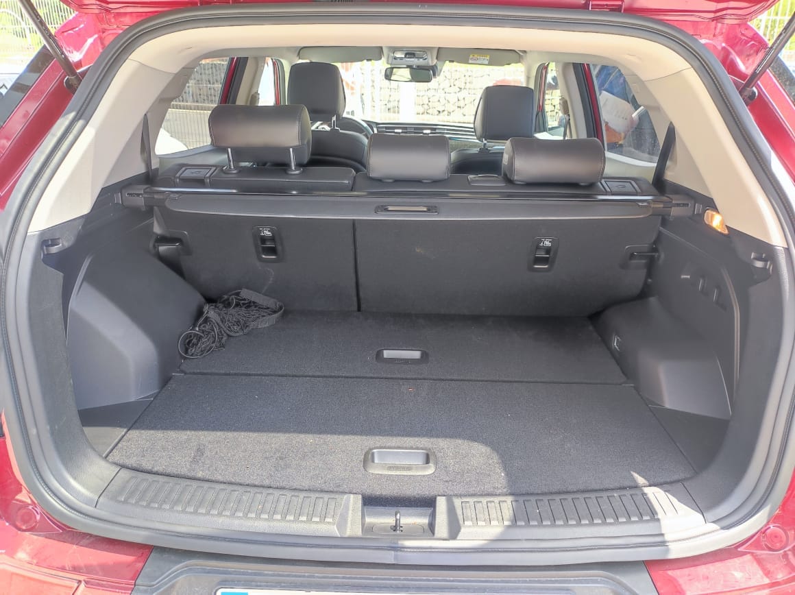 Ssangyong Korando with Baby seat