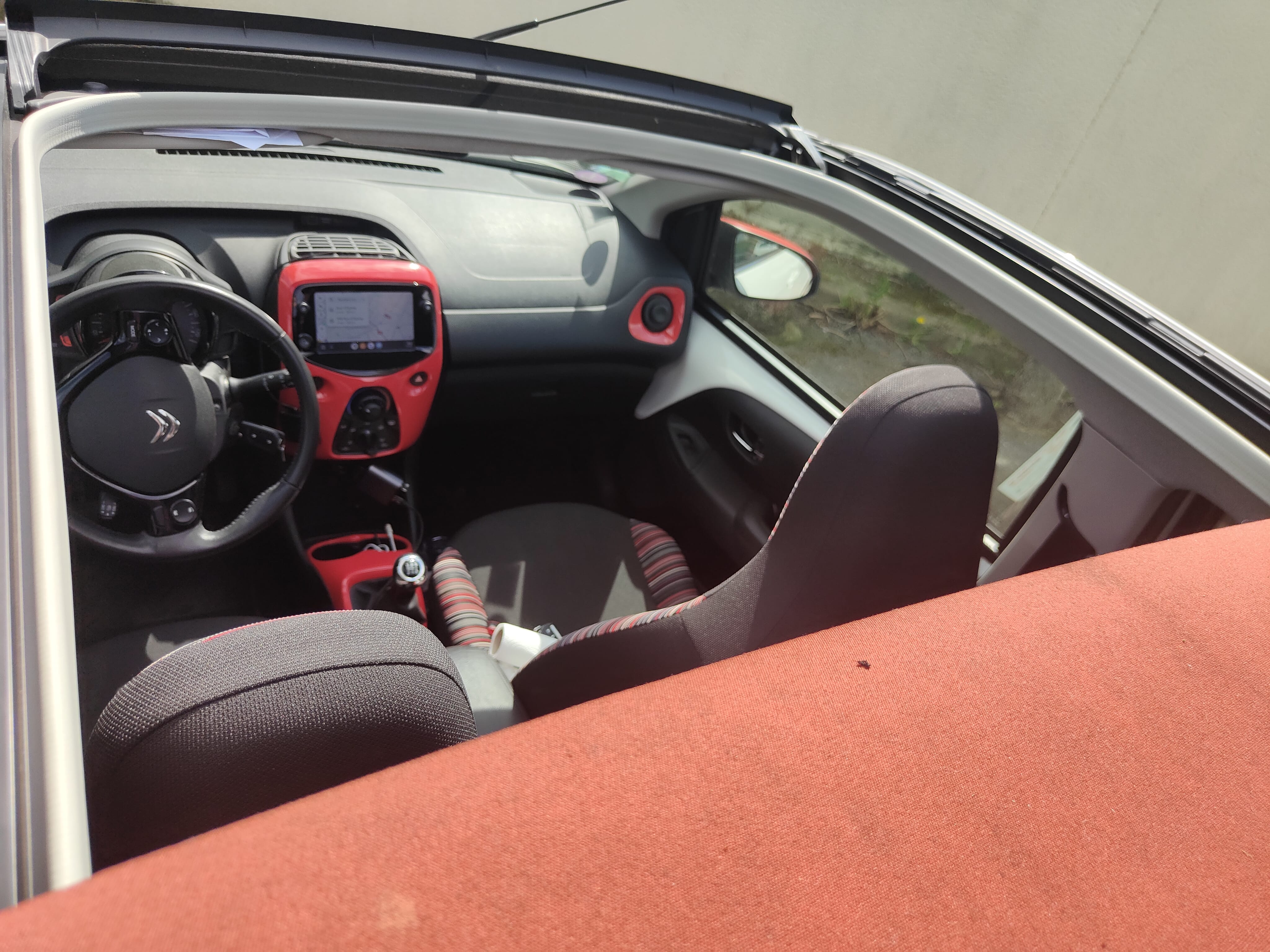 Citroen C1 II avec Apple CarPlay