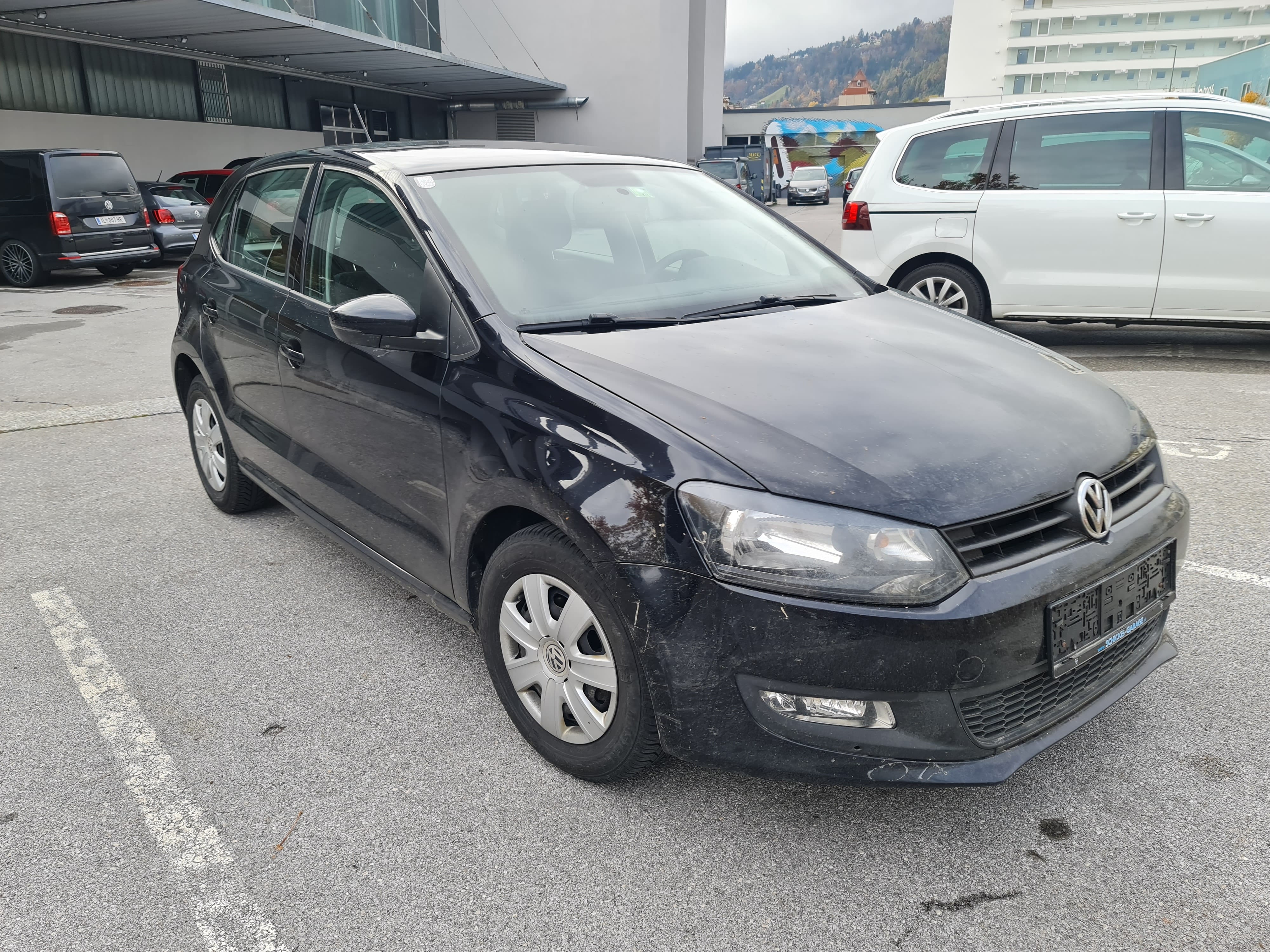 Volkswagen Polo mit Winterreifen