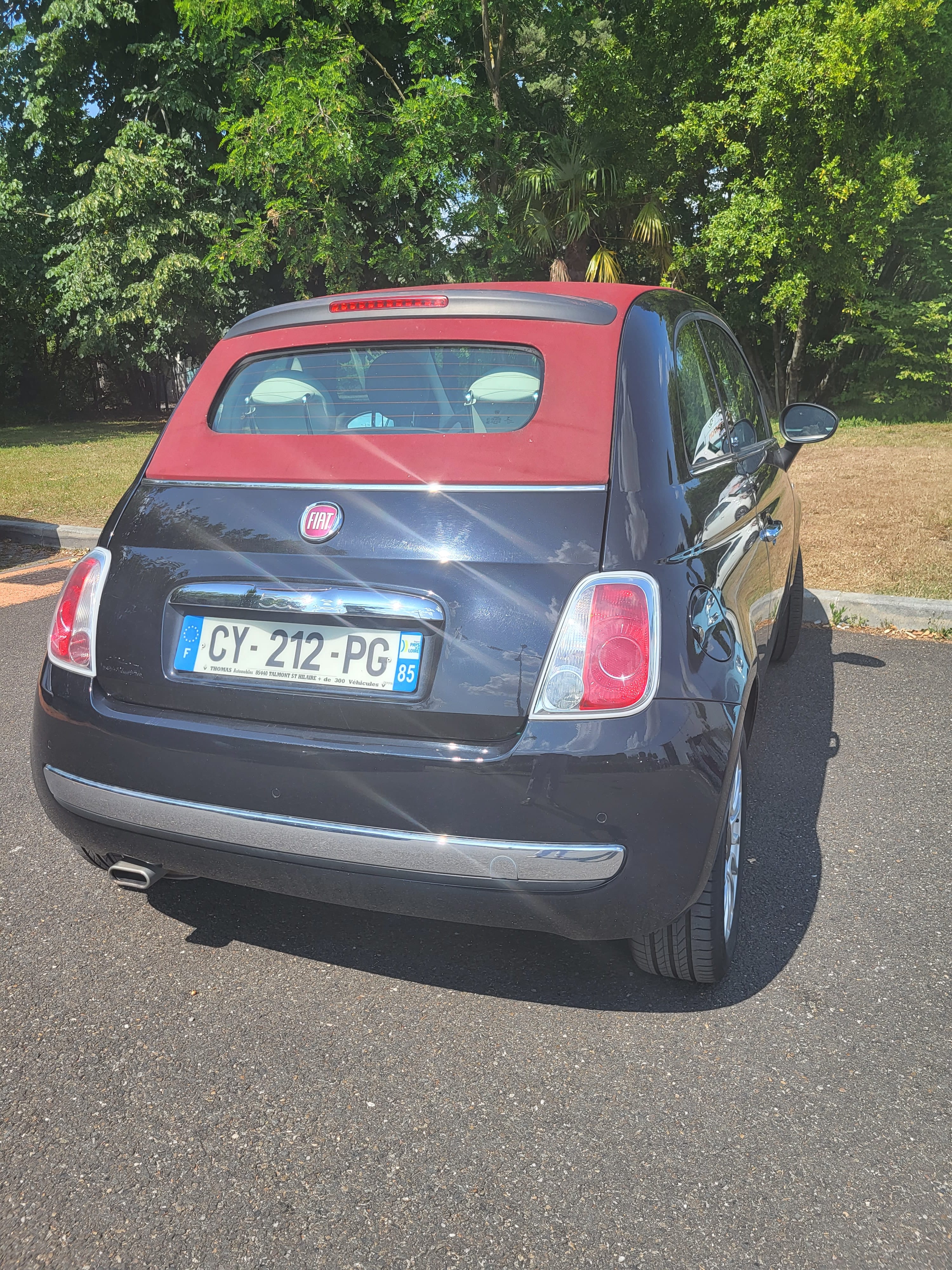 Fiat 500 avec Régulateur de vitesse