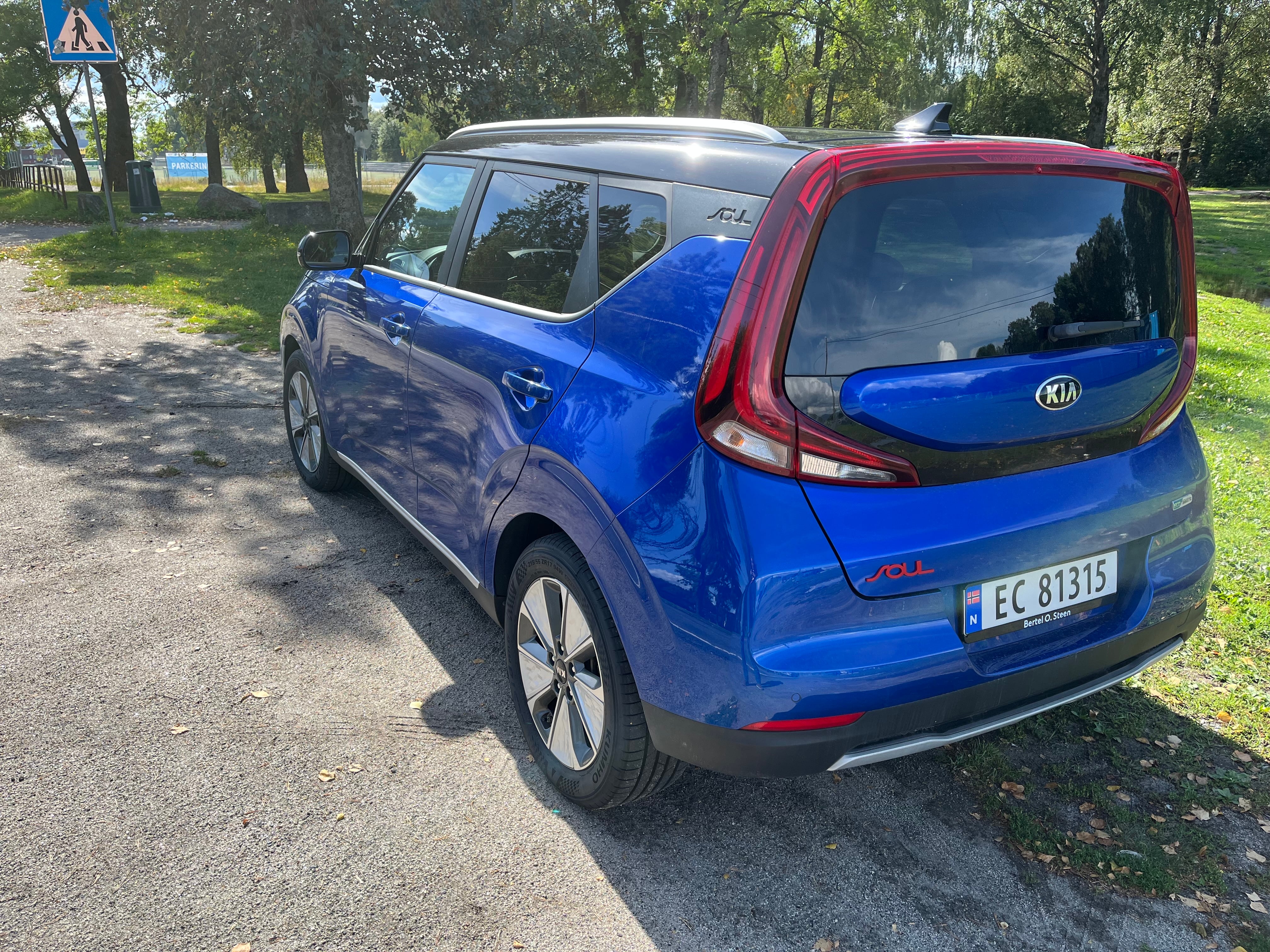 Kia E-Soul med Ryggekamera