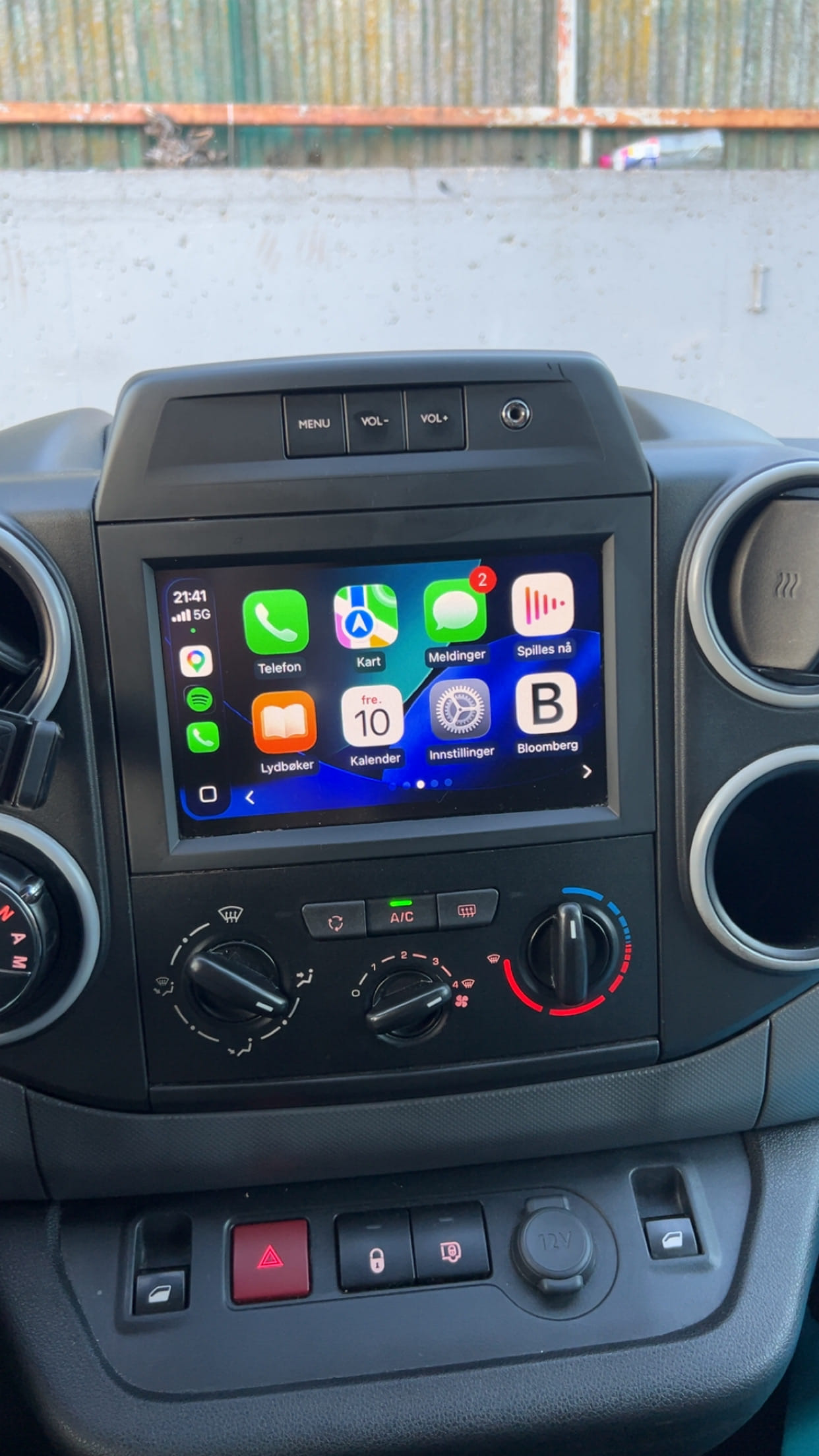 Citroen Berlingo mit Android Auto