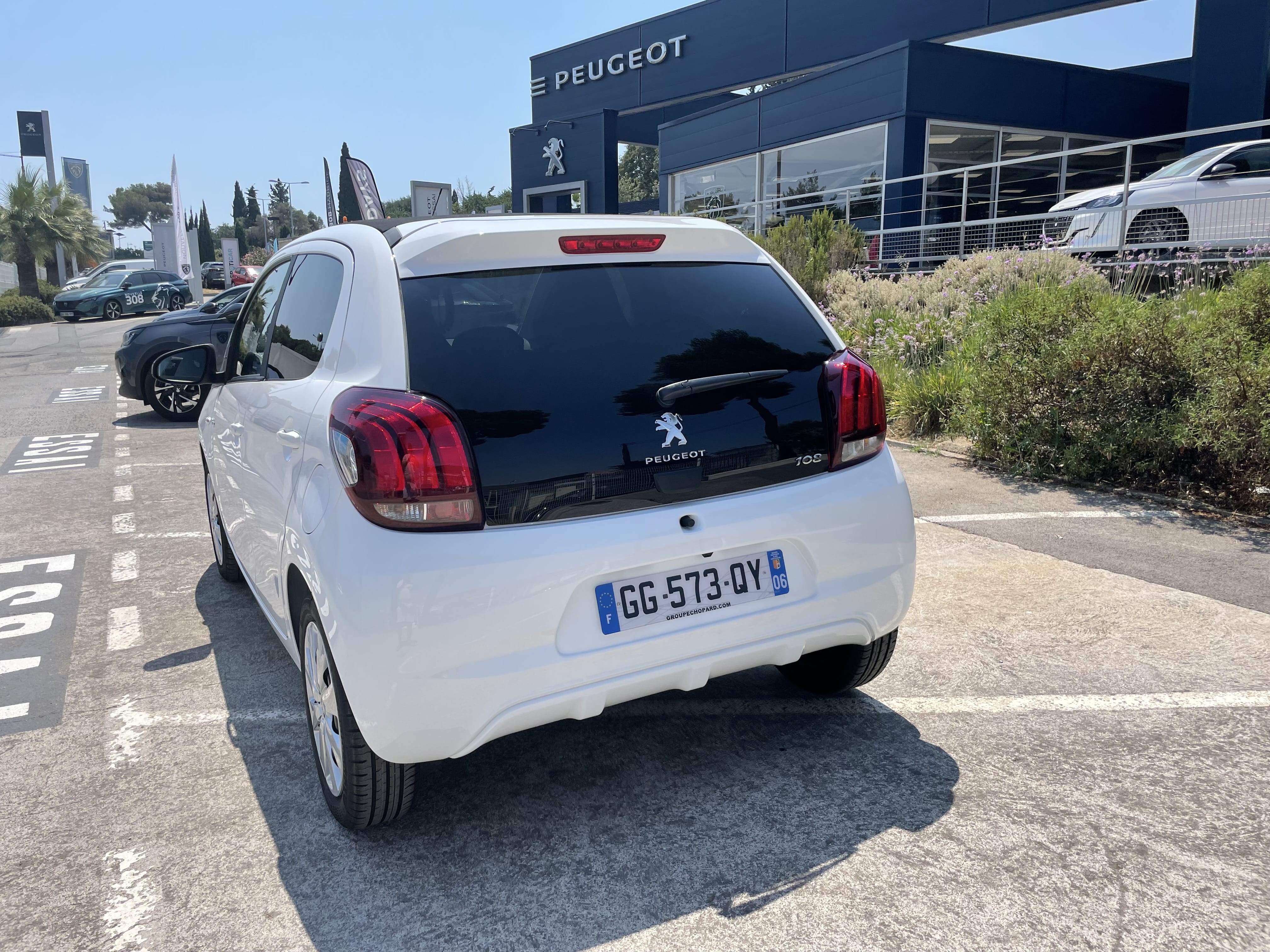 Peugeot 108 Cabriolet avec Régulateur de vitesse