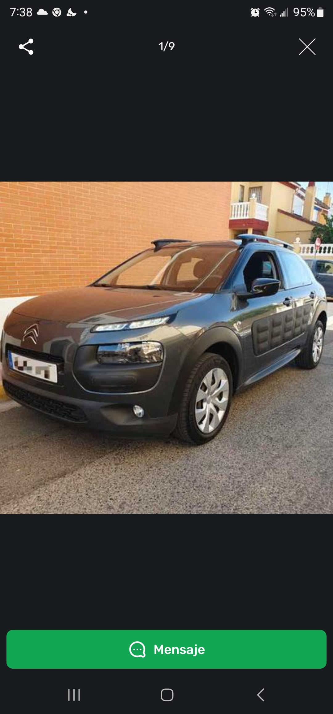 Citroen C4 Cactus, 2018, Gasolina 95