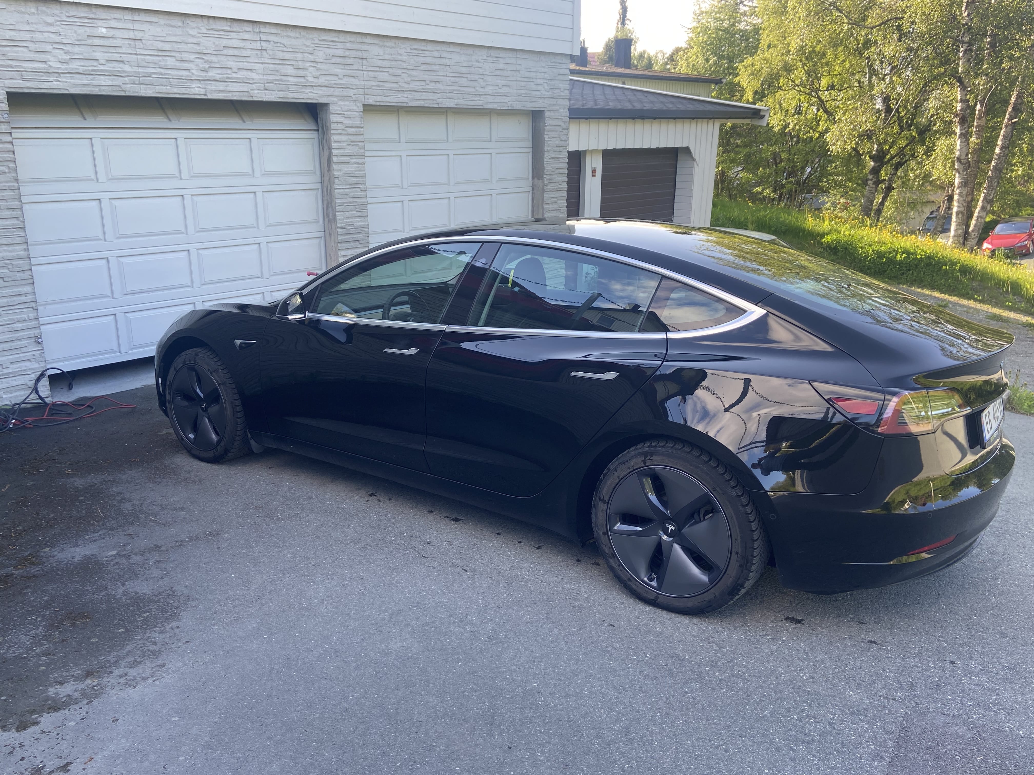 Tesla Model 3 med Aircondition