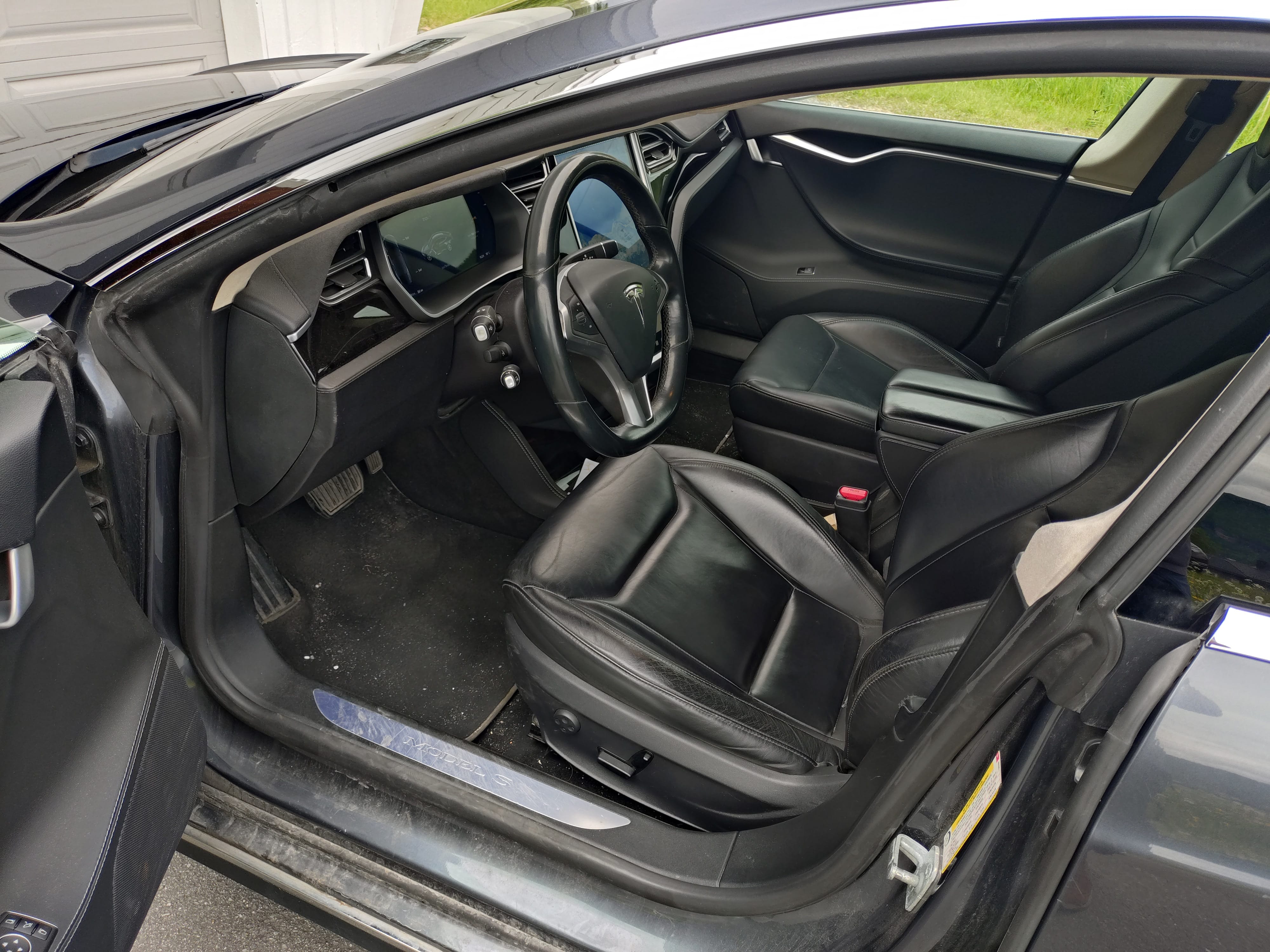 Tesla Model S med GPS