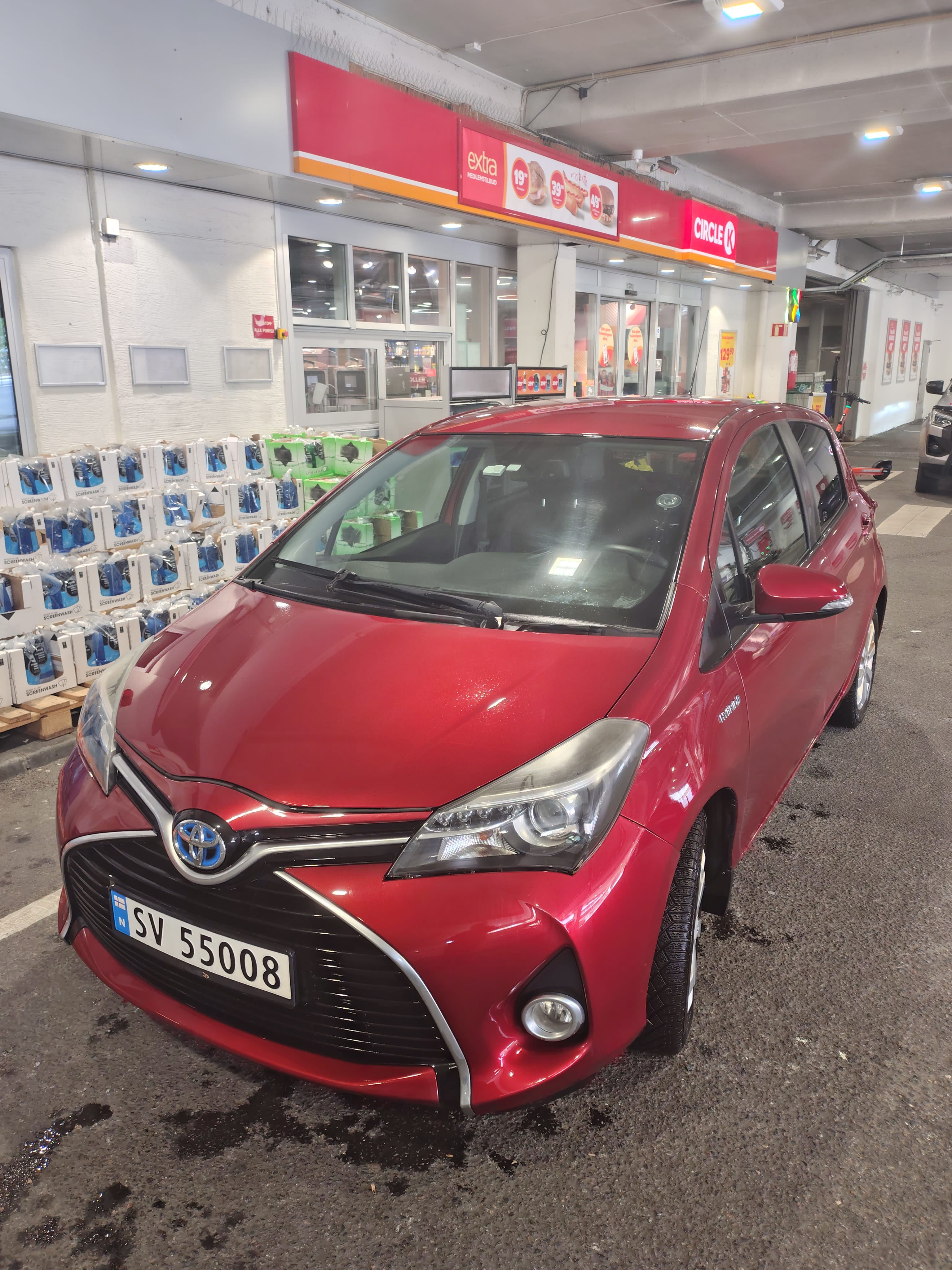 Toyota Yaris Hybrid, 2014, Blyfri 95, automatisk