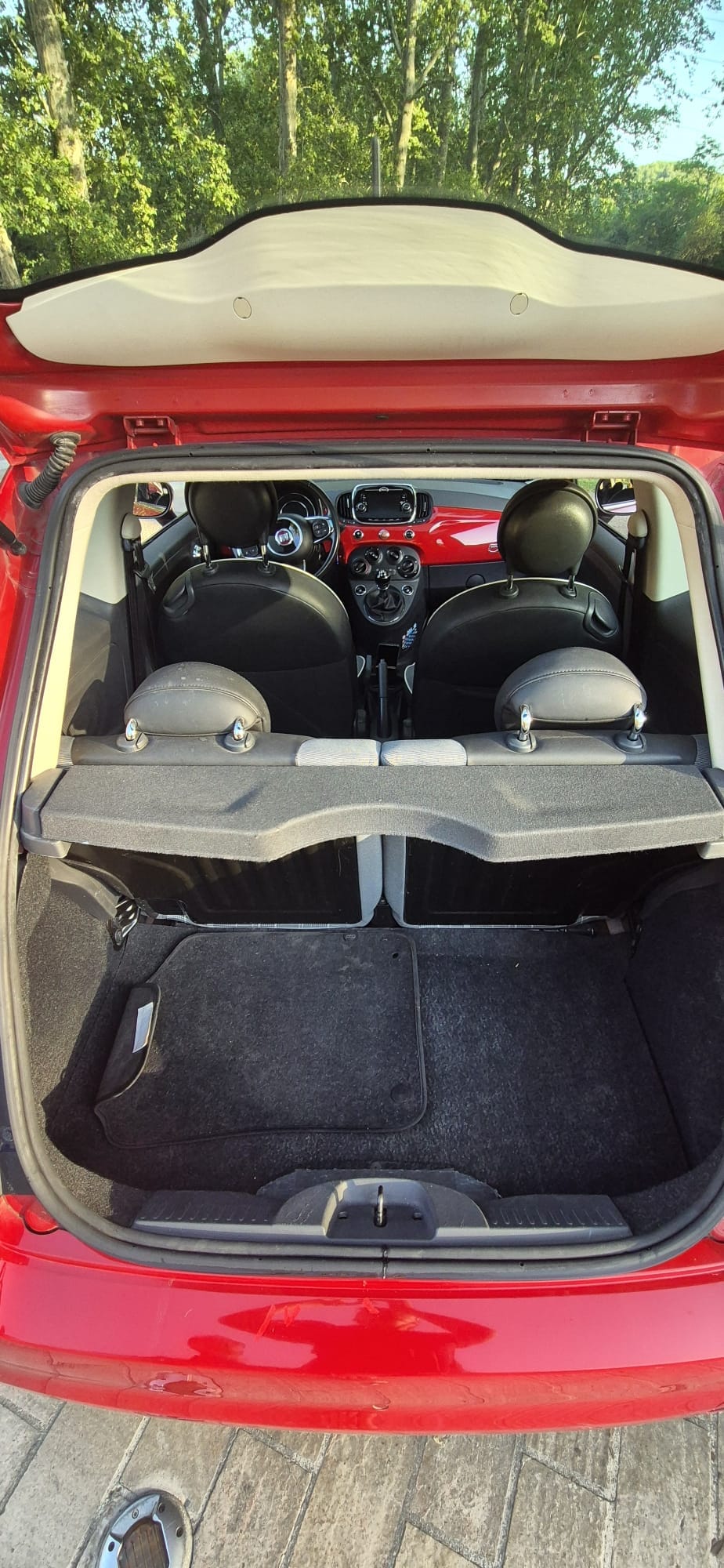 Fiat 500 Lounge avec Autoradio