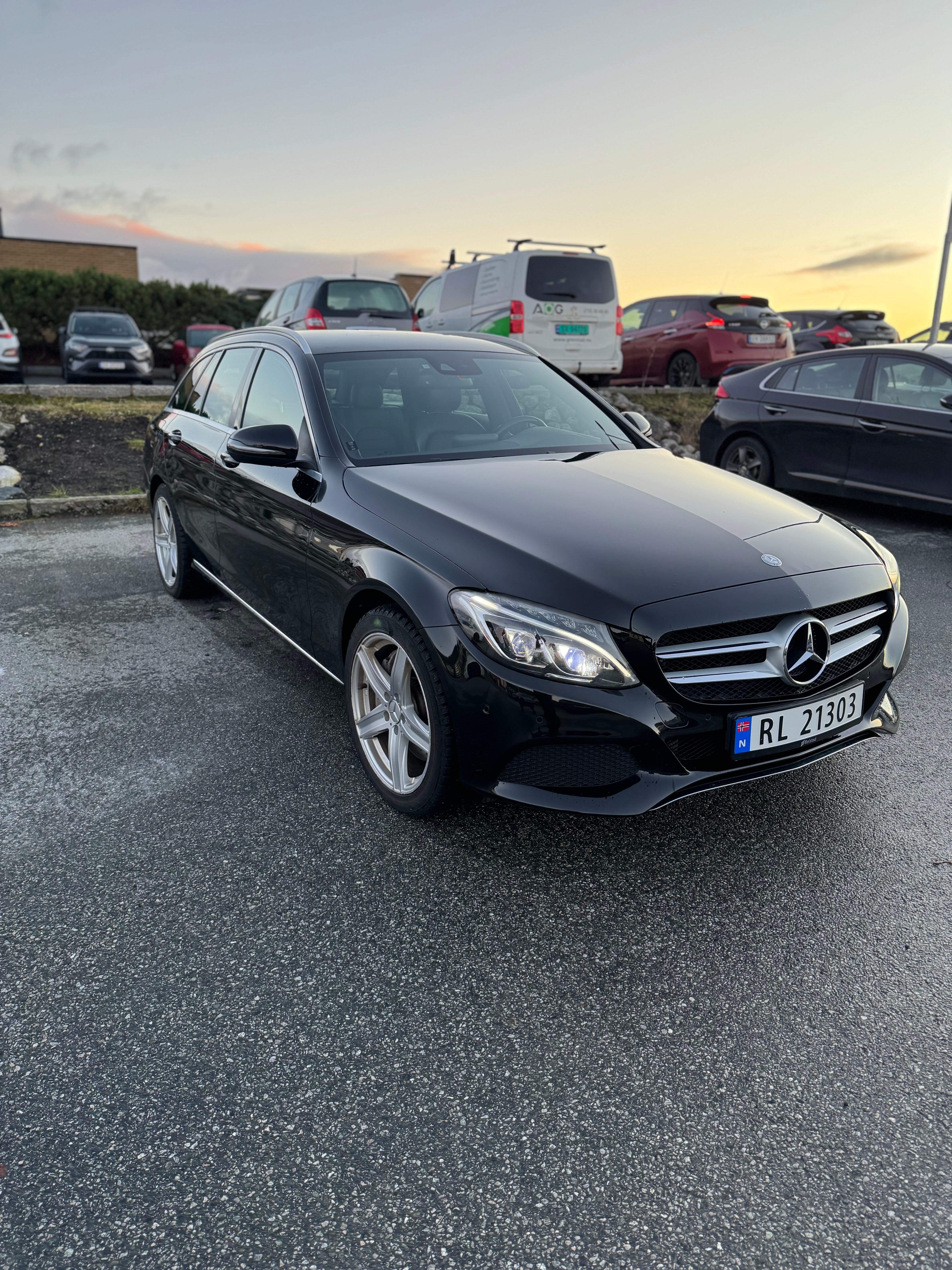 Mercedes-Benz C350e, 2017, Blyfri 95, automatisk
