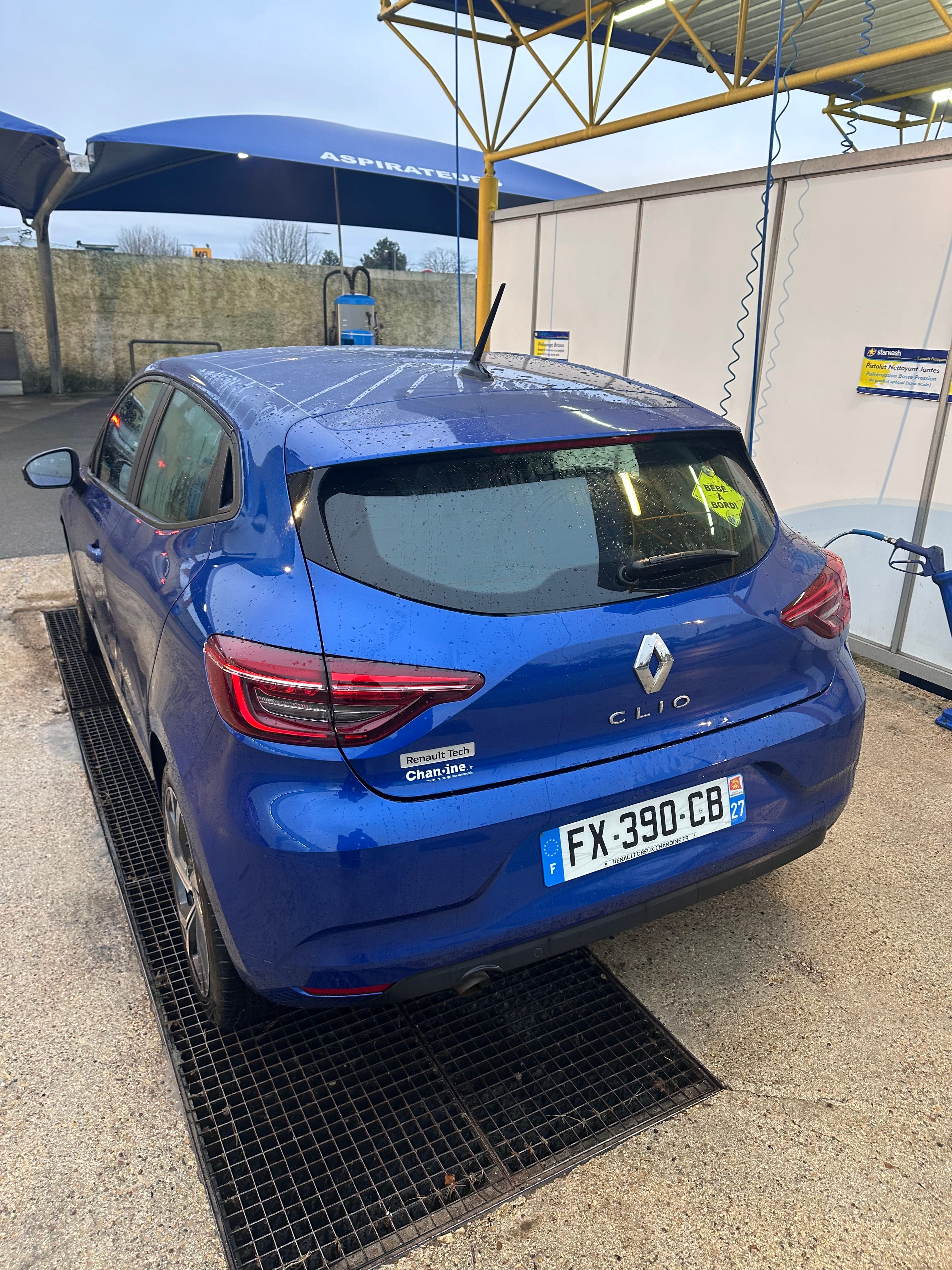 Renault Clio avec GPS