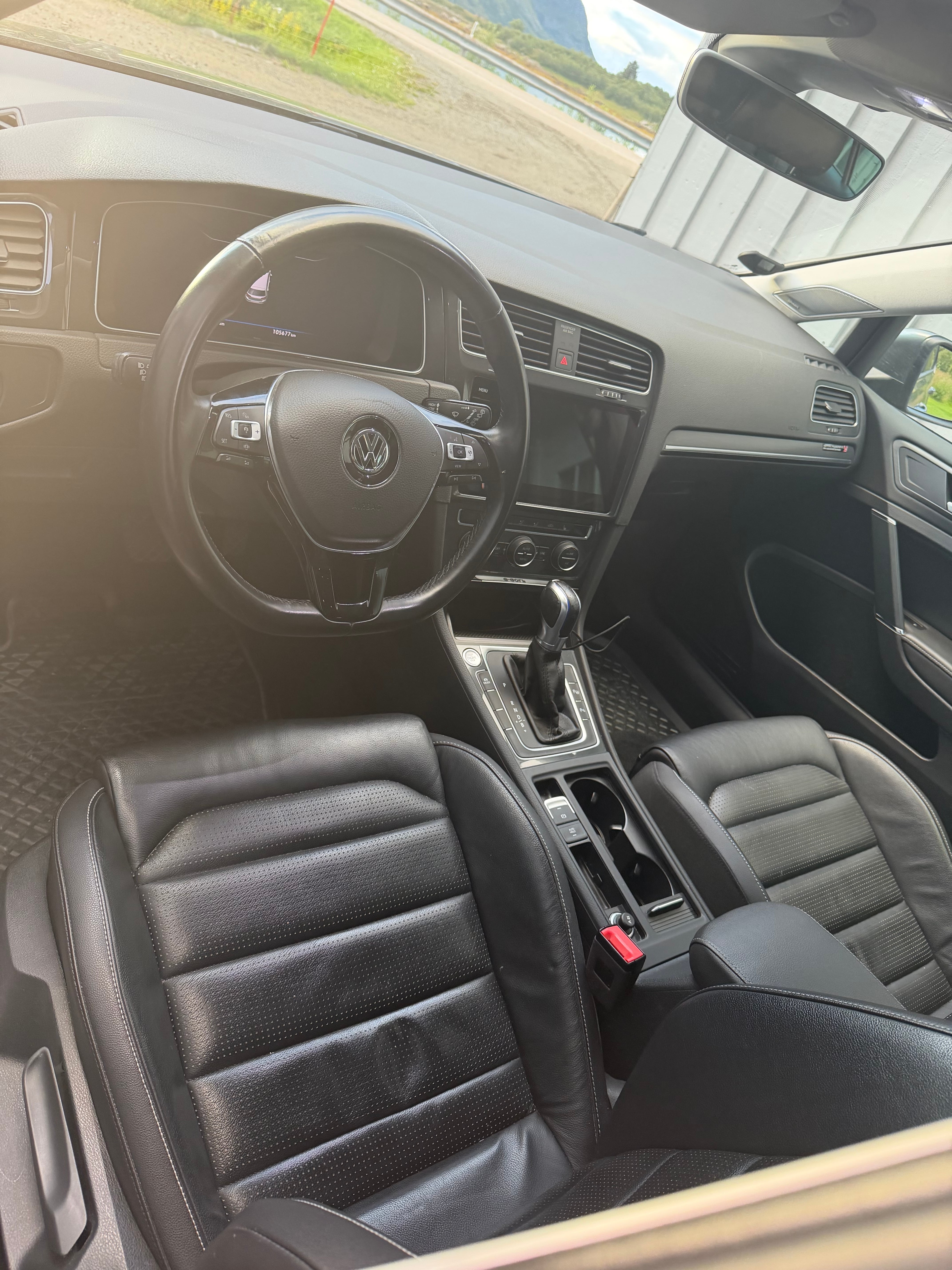 Volkswagen e-Golf med GPS