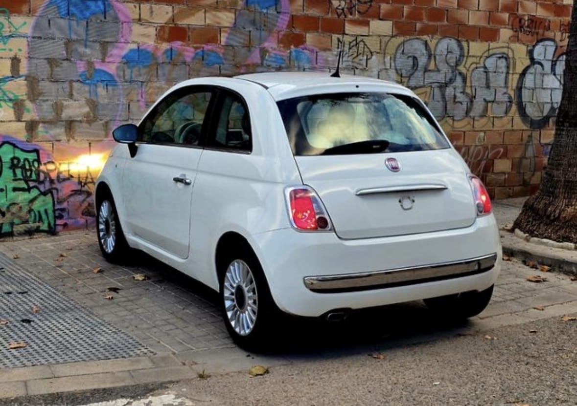 Fiat 500 con GPS
