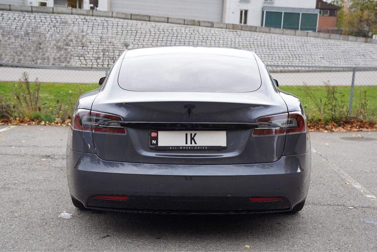 Tesla Model S med GPS