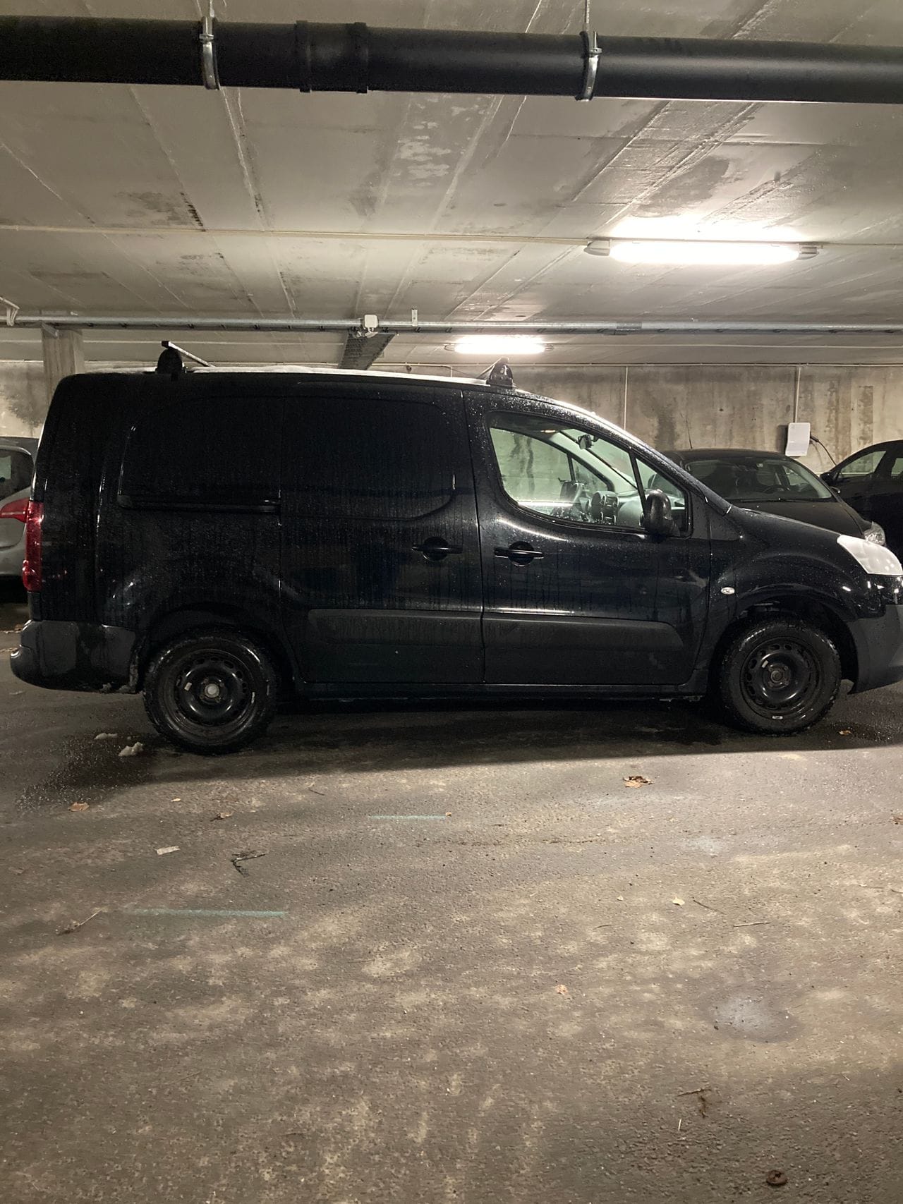 Peugeot Partner med Skistativ