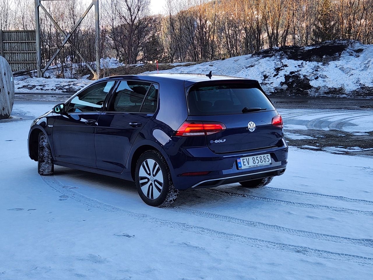 Volkswagen e-Golf med Ryggekamera